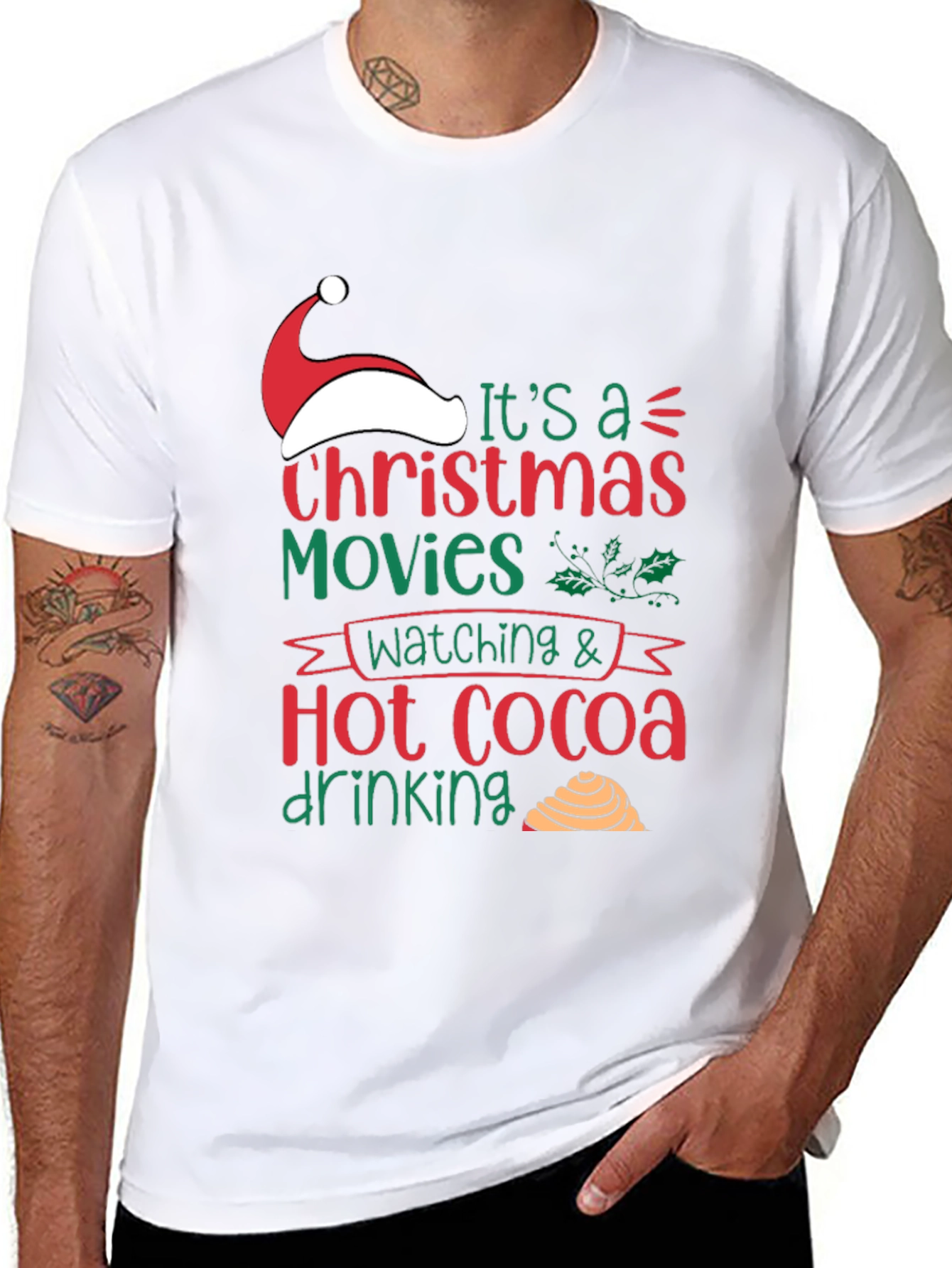Christmas Movies & Hot Cocoa T-Shirt