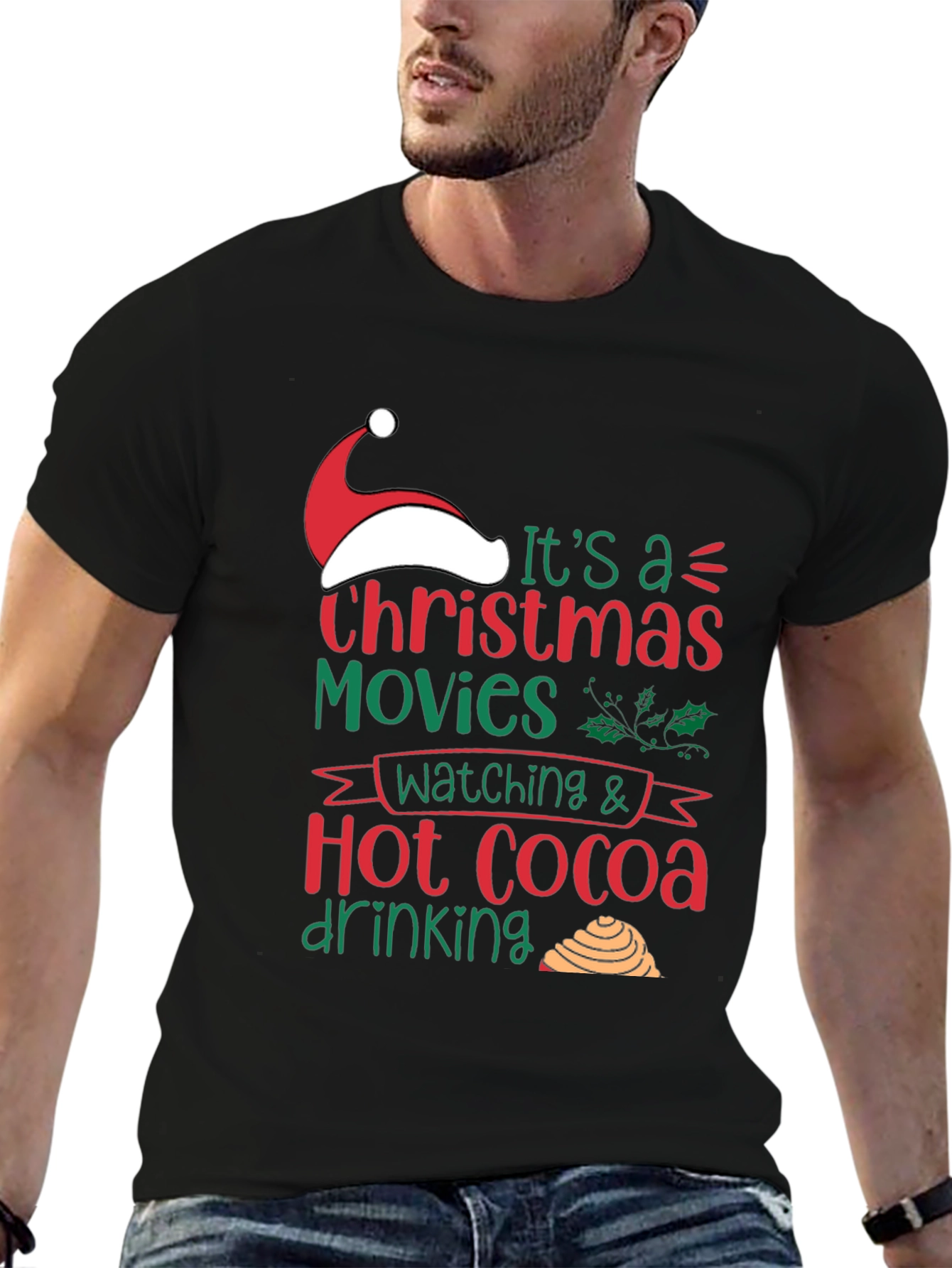 Christmas Movies & Hot Cocoa T-Shirt