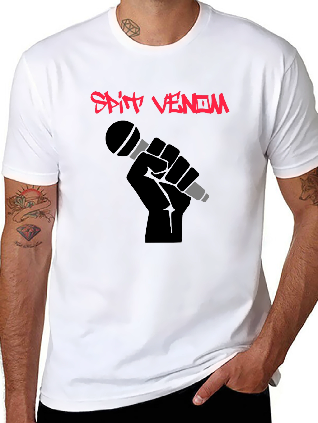 Spit Venom Graphic T-Shirt