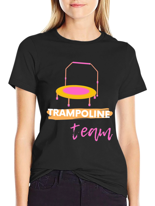 Trampoline Team Black T-Shirt