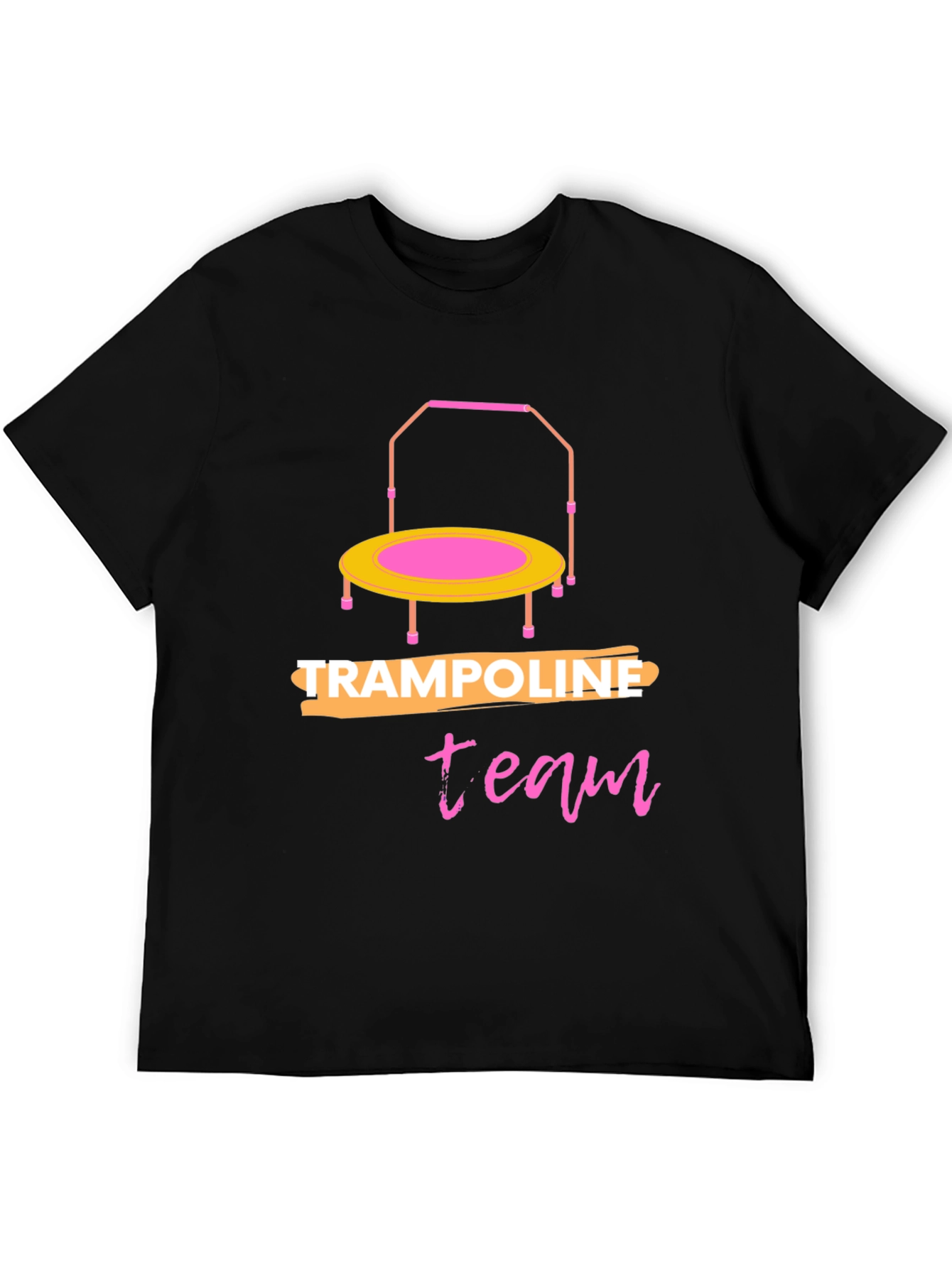 Trampoline Team Black T-Shirt