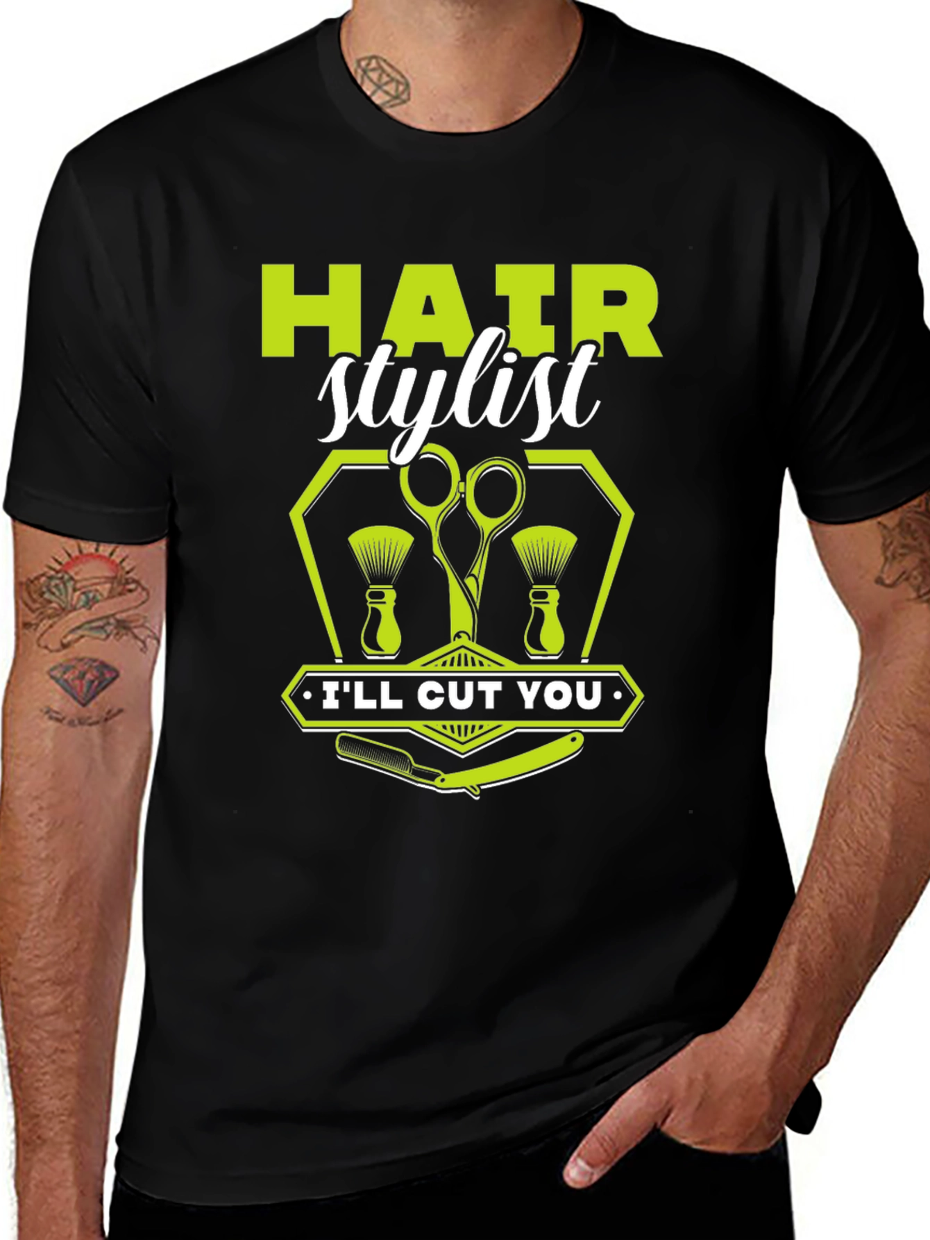 Hair Stylist Ill Cut You Graphic T-Shirt