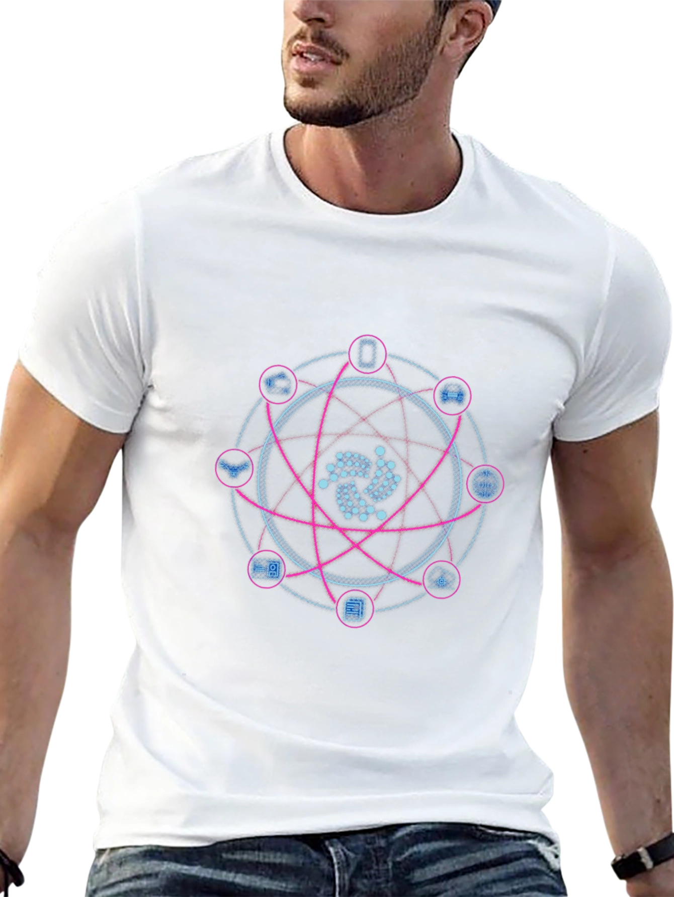 IOTA Crypto T-Shirt - Black Graphic Tee