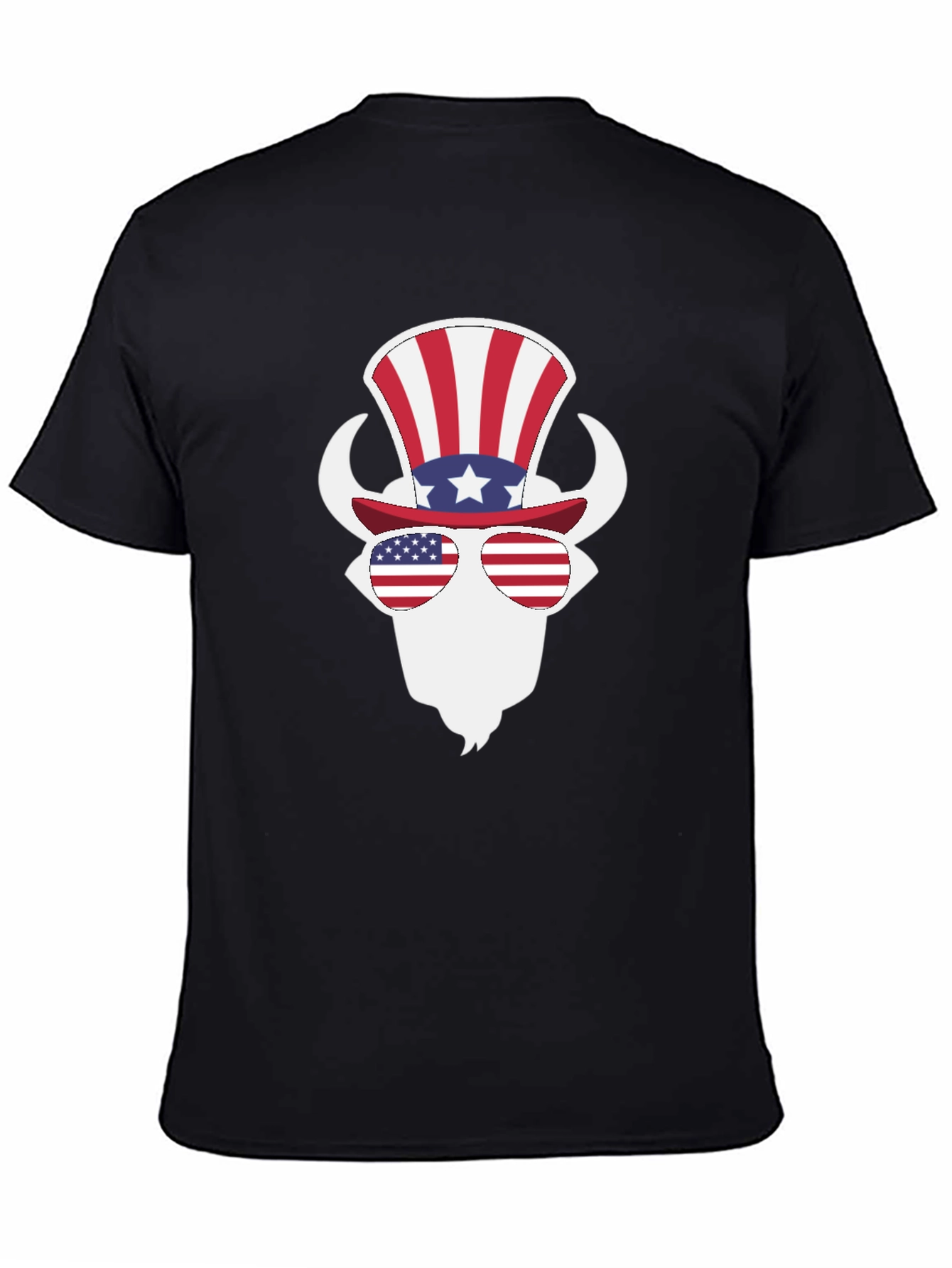 Patriotic Buffalo T-Shirt - American Pride