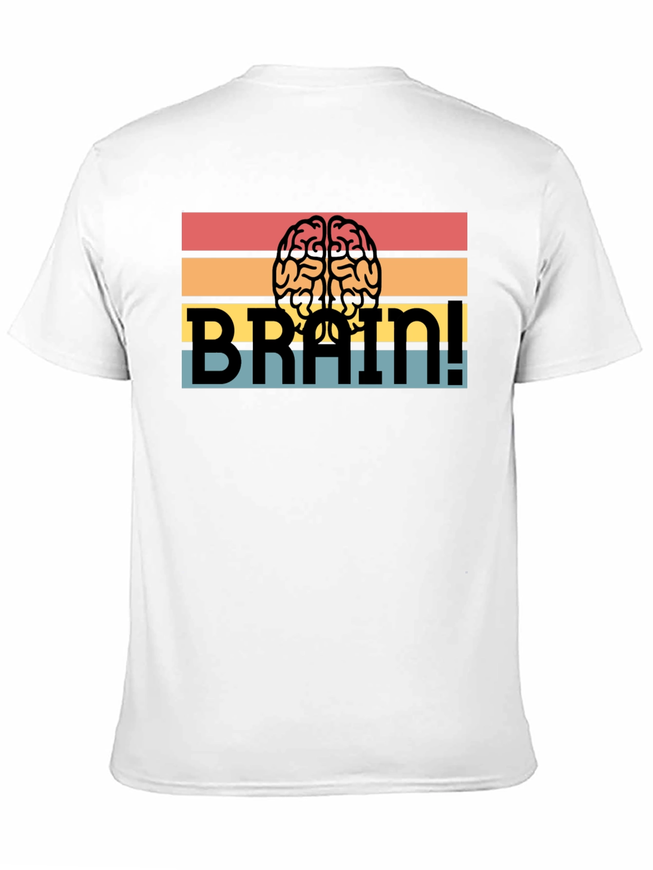 Brain! Graphic T-Shirt - Retro Design