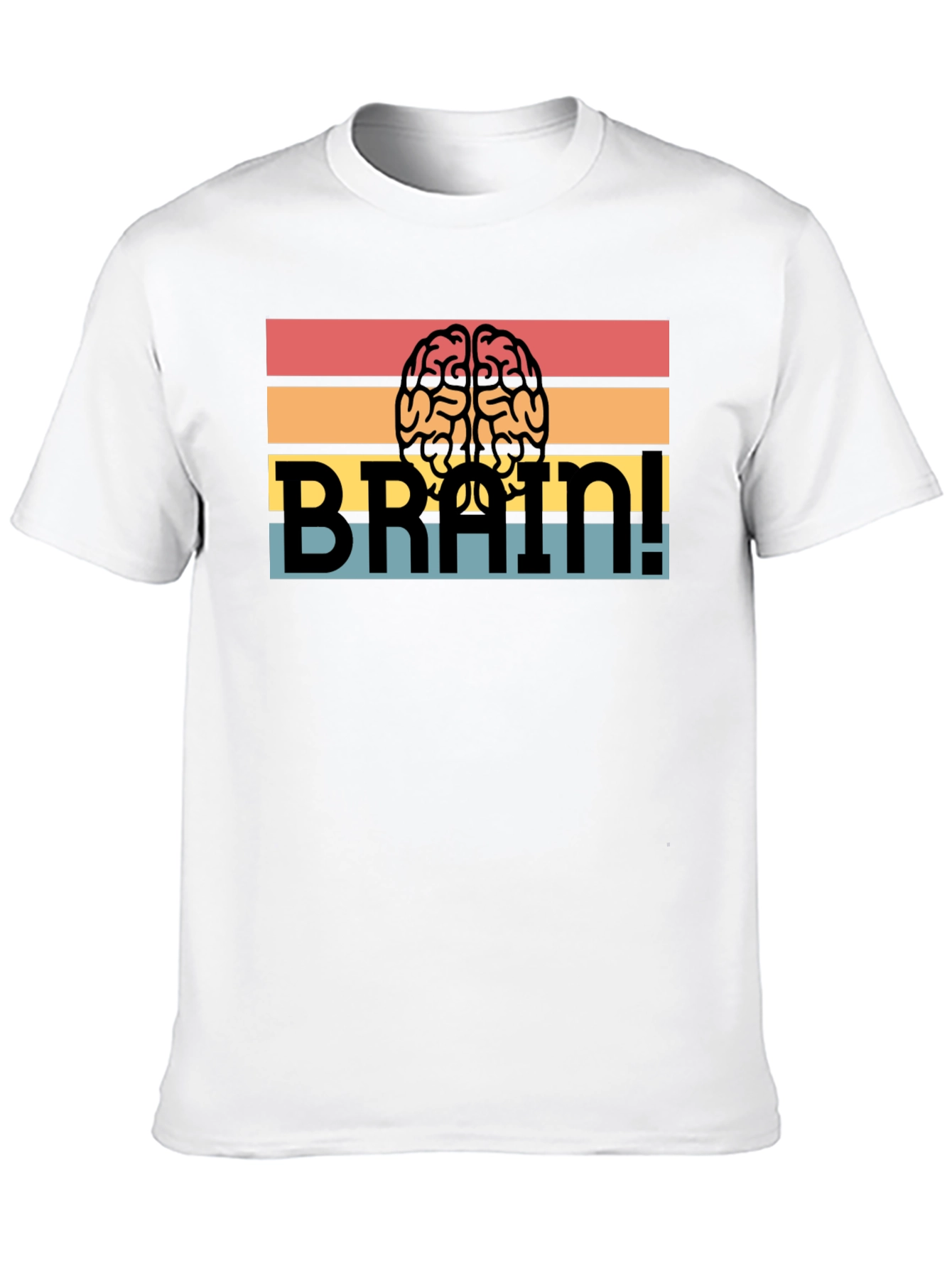 Brain! Graphic T-Shirt - Retro Design