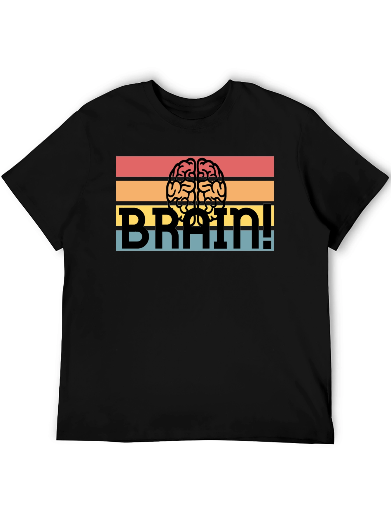 Brain! Graphic T-Shirt - Retro Design