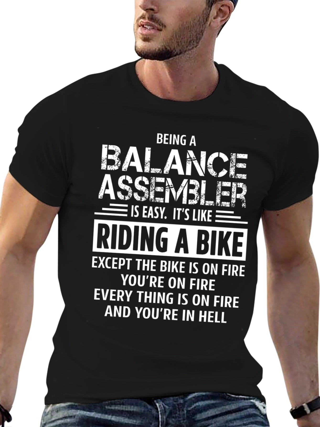 Balance Assembler Funny T-Shirt