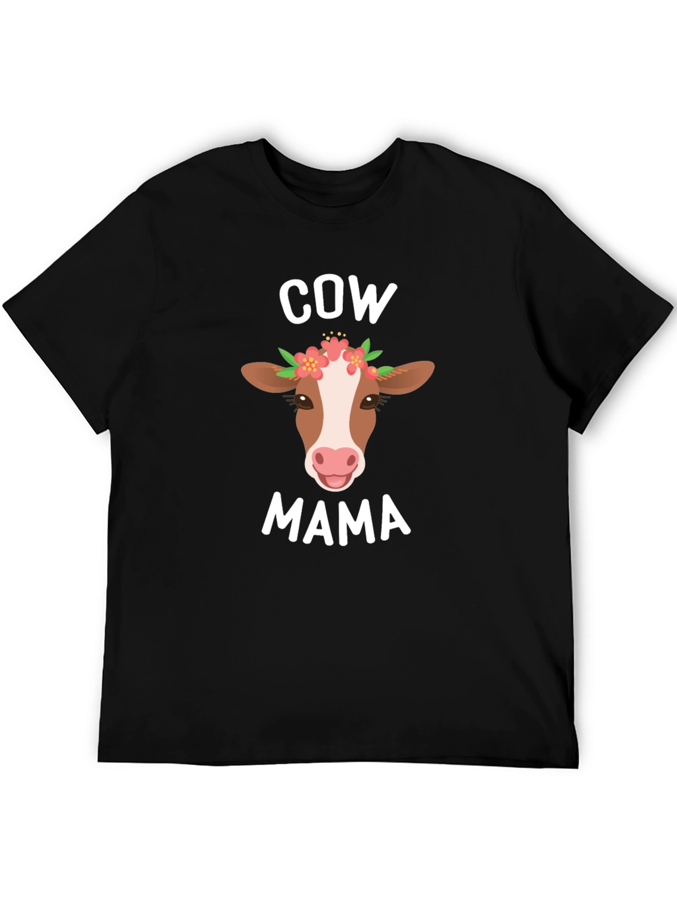 Cow Mama T-Shirt - Cute Farm Animal Tee