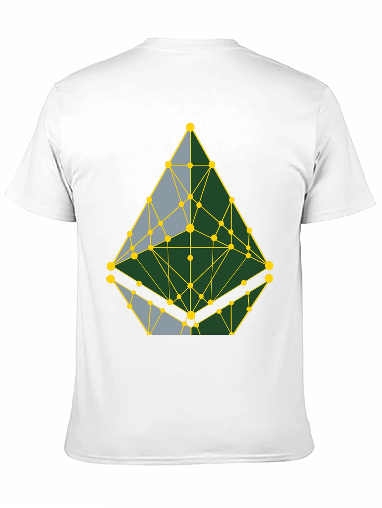 Geometric Pattern T-Shirt - Abstract Design Casual Wear