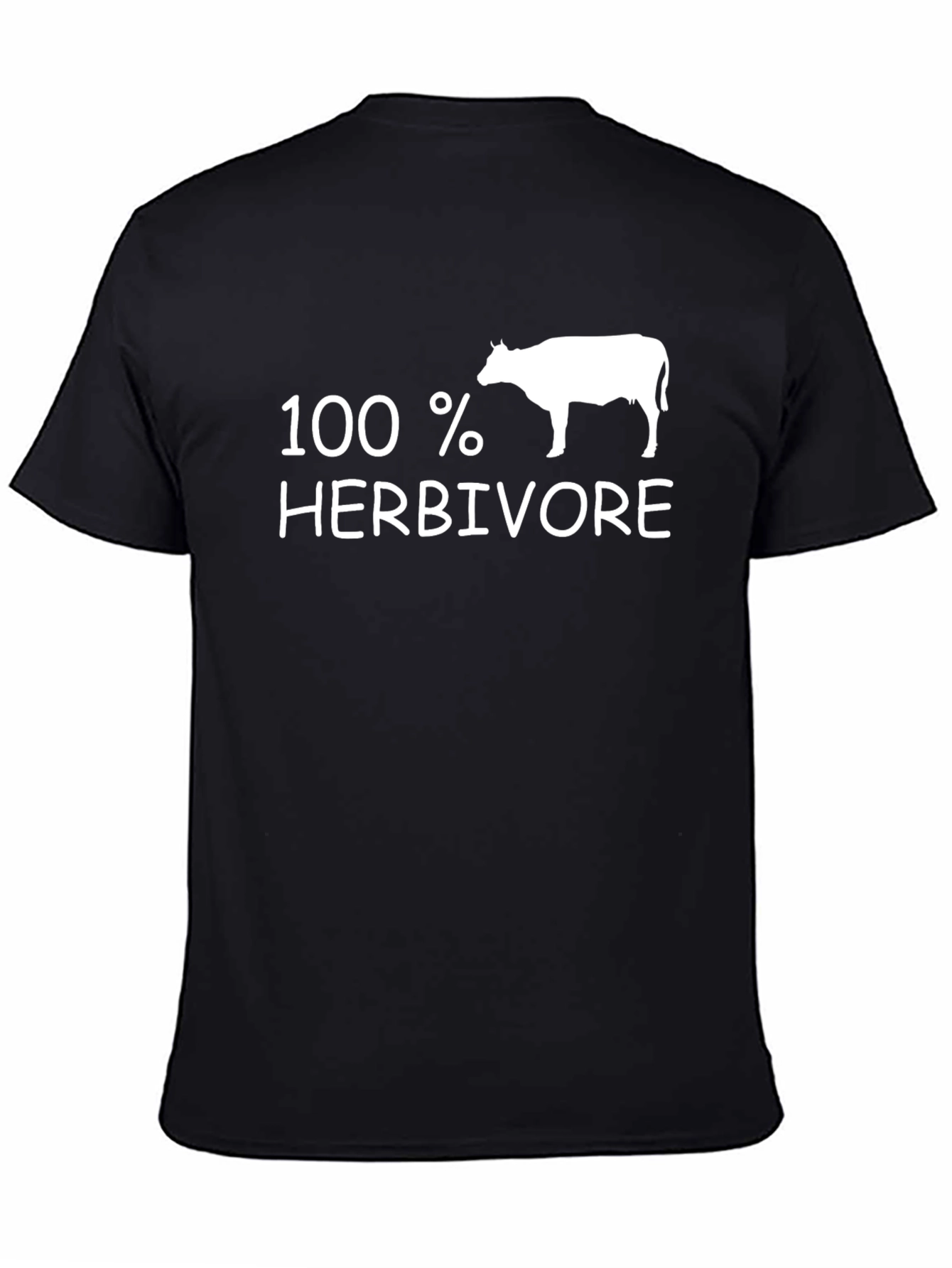 100% Herbivore Black T-Shirt