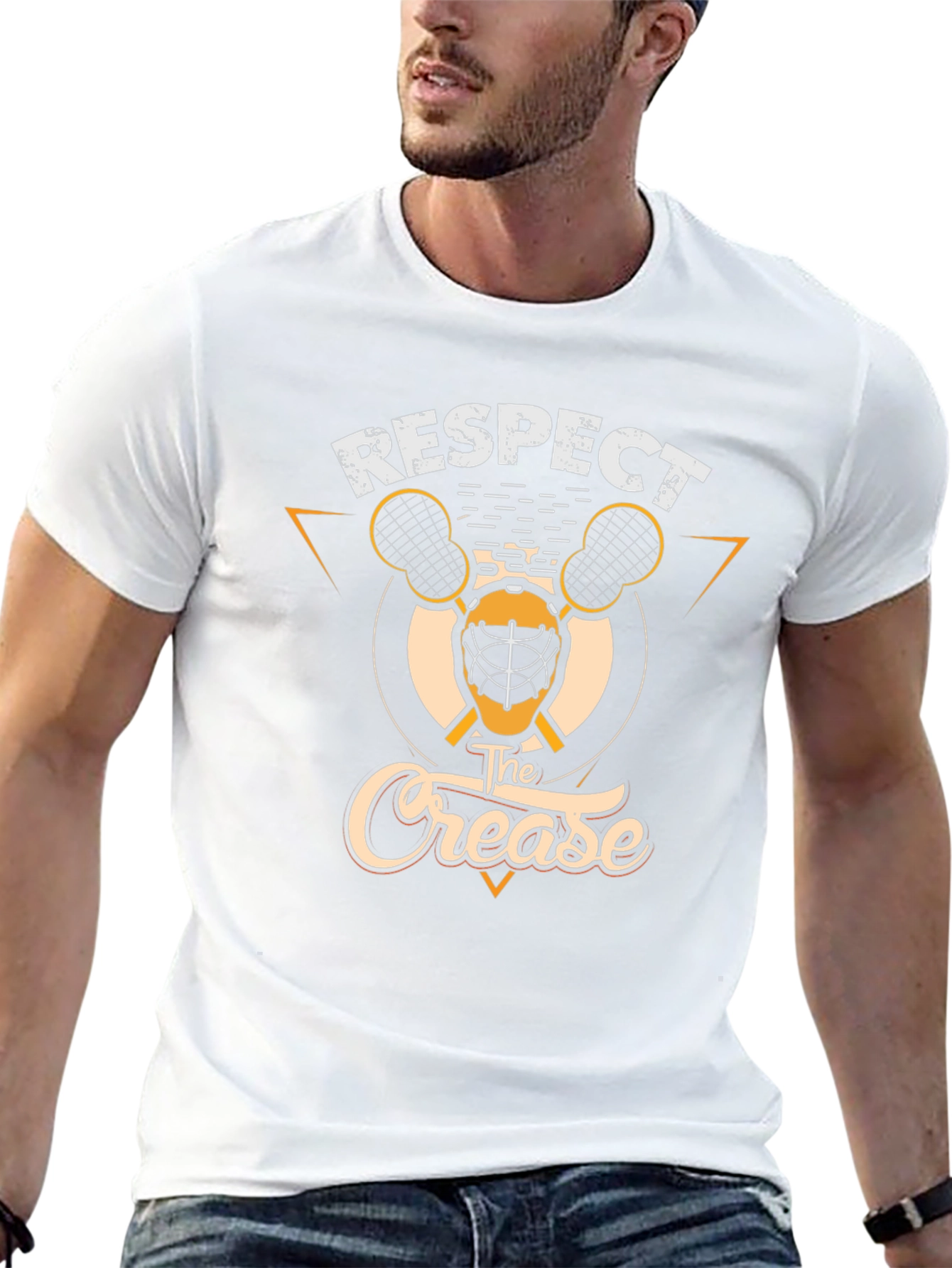 Respect the Crease Hockey T-Shirt