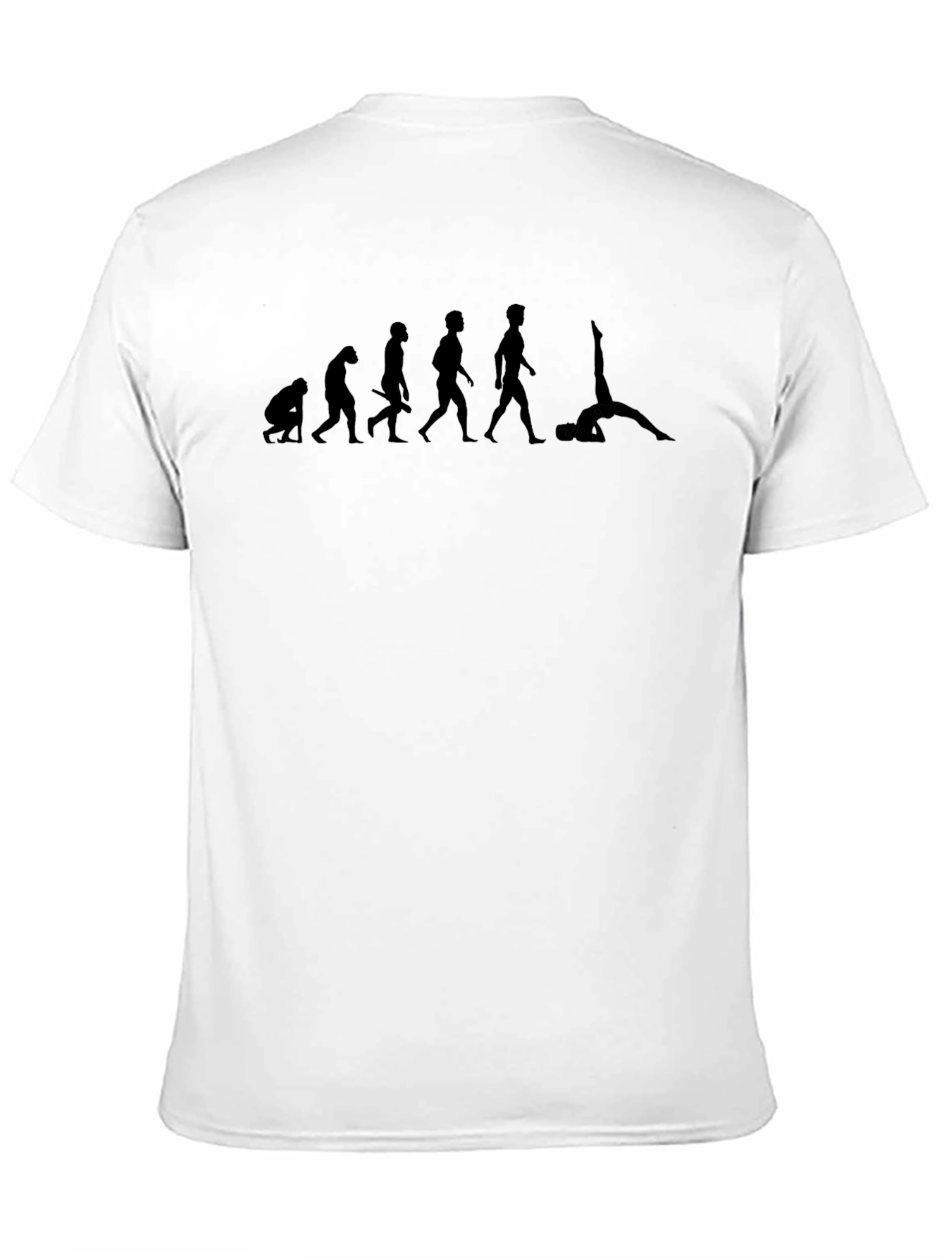 Evolution of Yoga Black T-Shirt