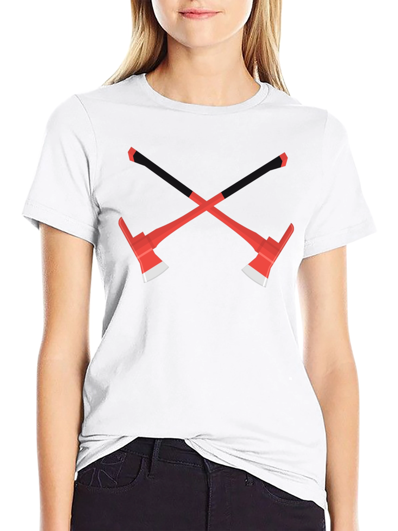 Crossed Axes Graphic Tee