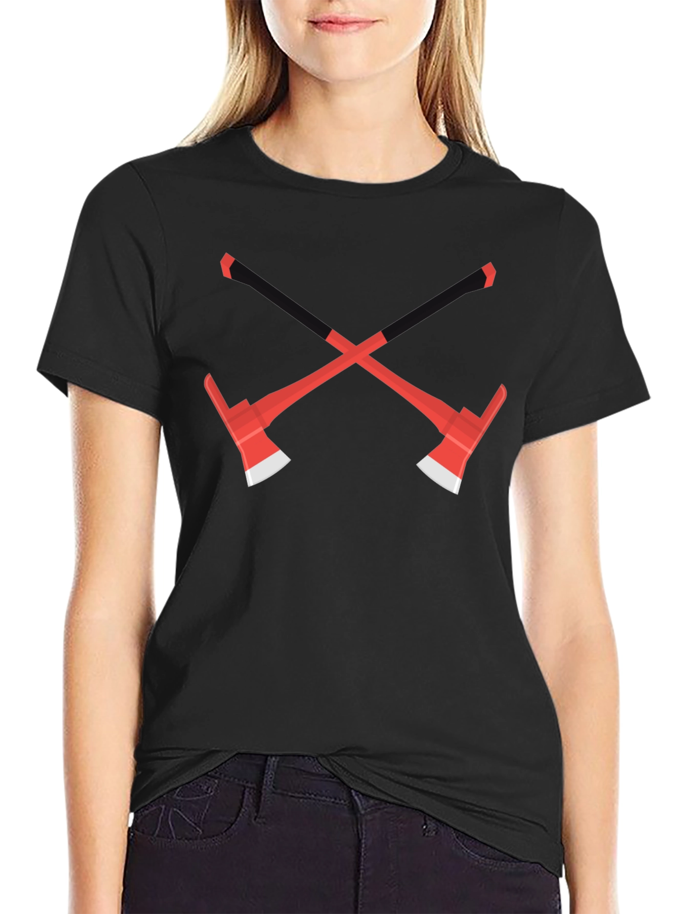 Crossed Axes Graphic Tee