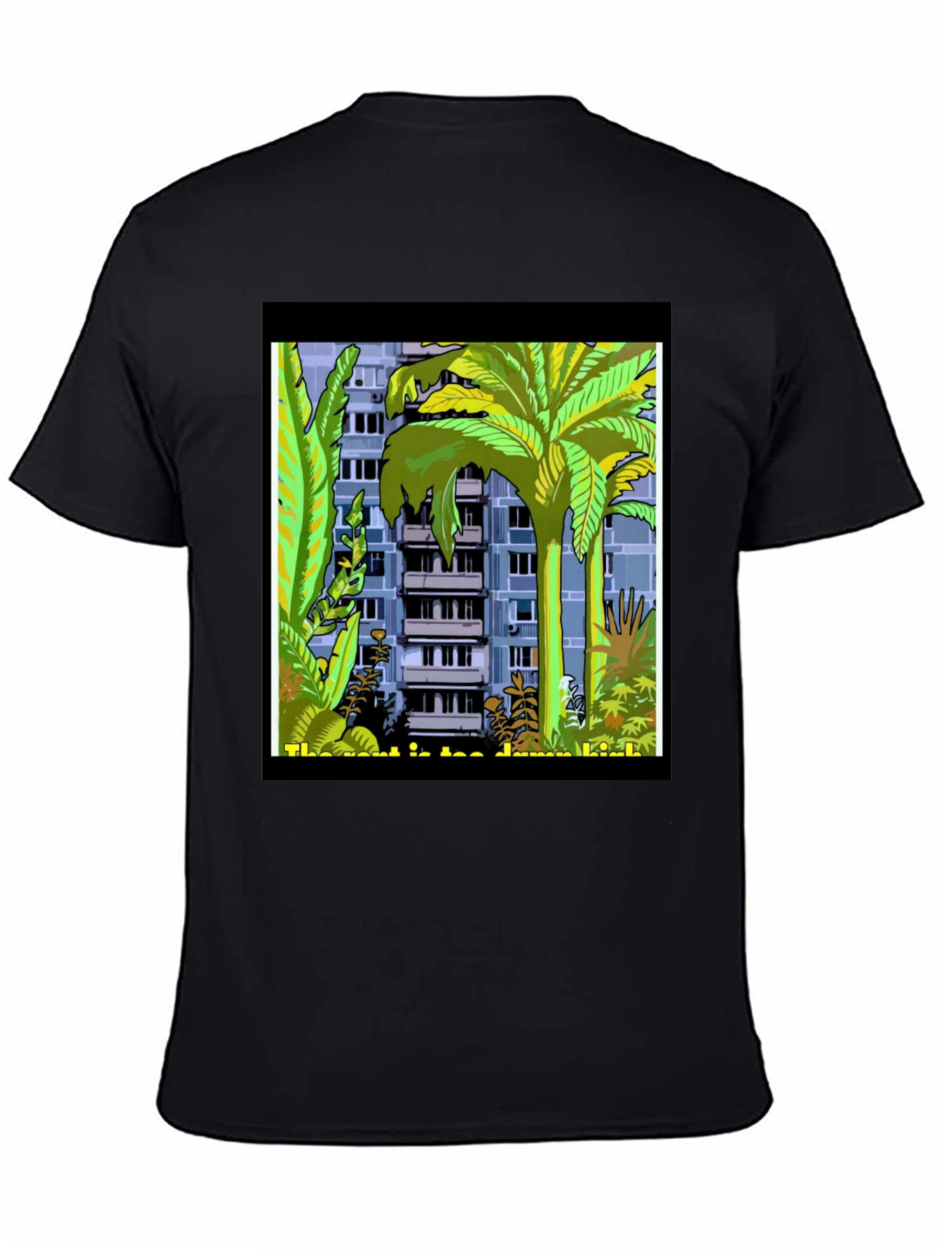Tropical Urban Tee: City Meets Jungle