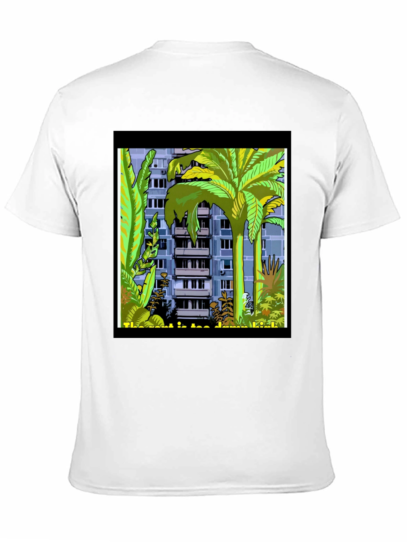 Tropical Urban Tee: City Meets Jungle