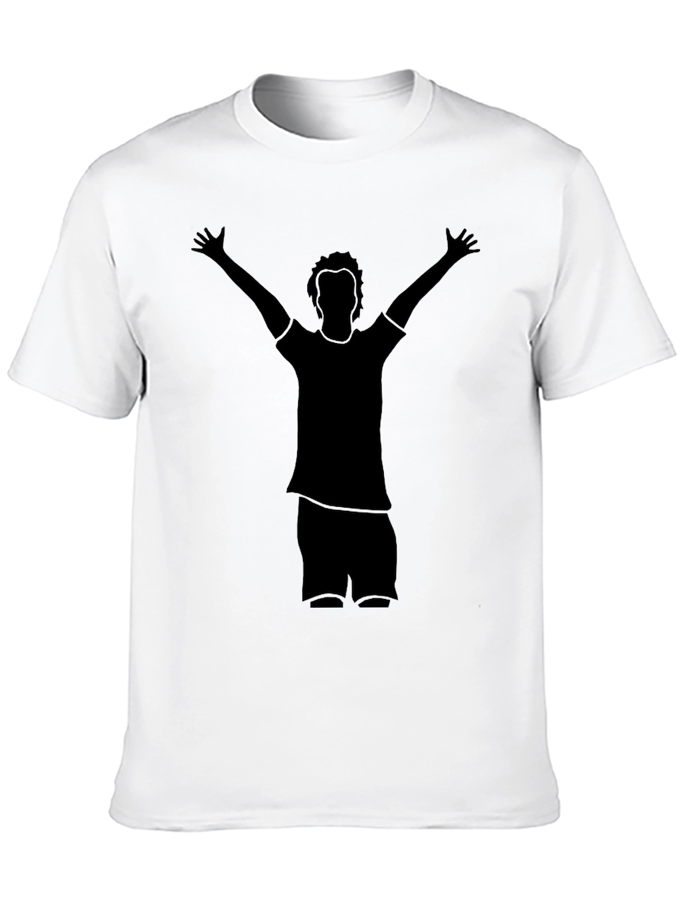 Silhouette Graphic Tee - Celebratory Pose