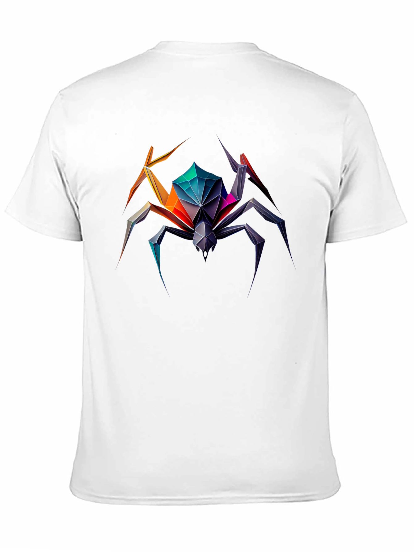Geometric Spider Graphic T-Shirt