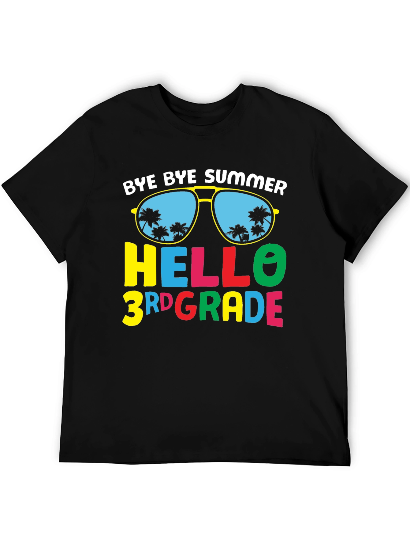 Bye Bye Summer Hello 3rd Grade T-Shirt