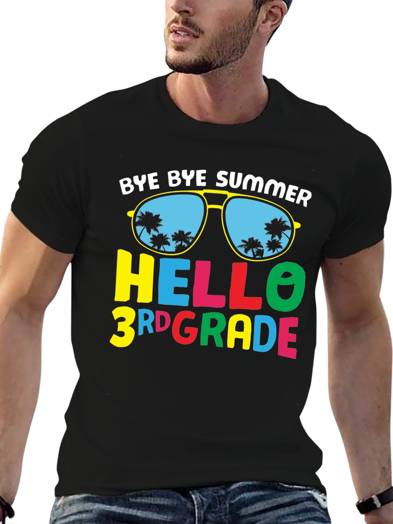 Bye Bye Summer Hello 3rd Grade T-Shirt
