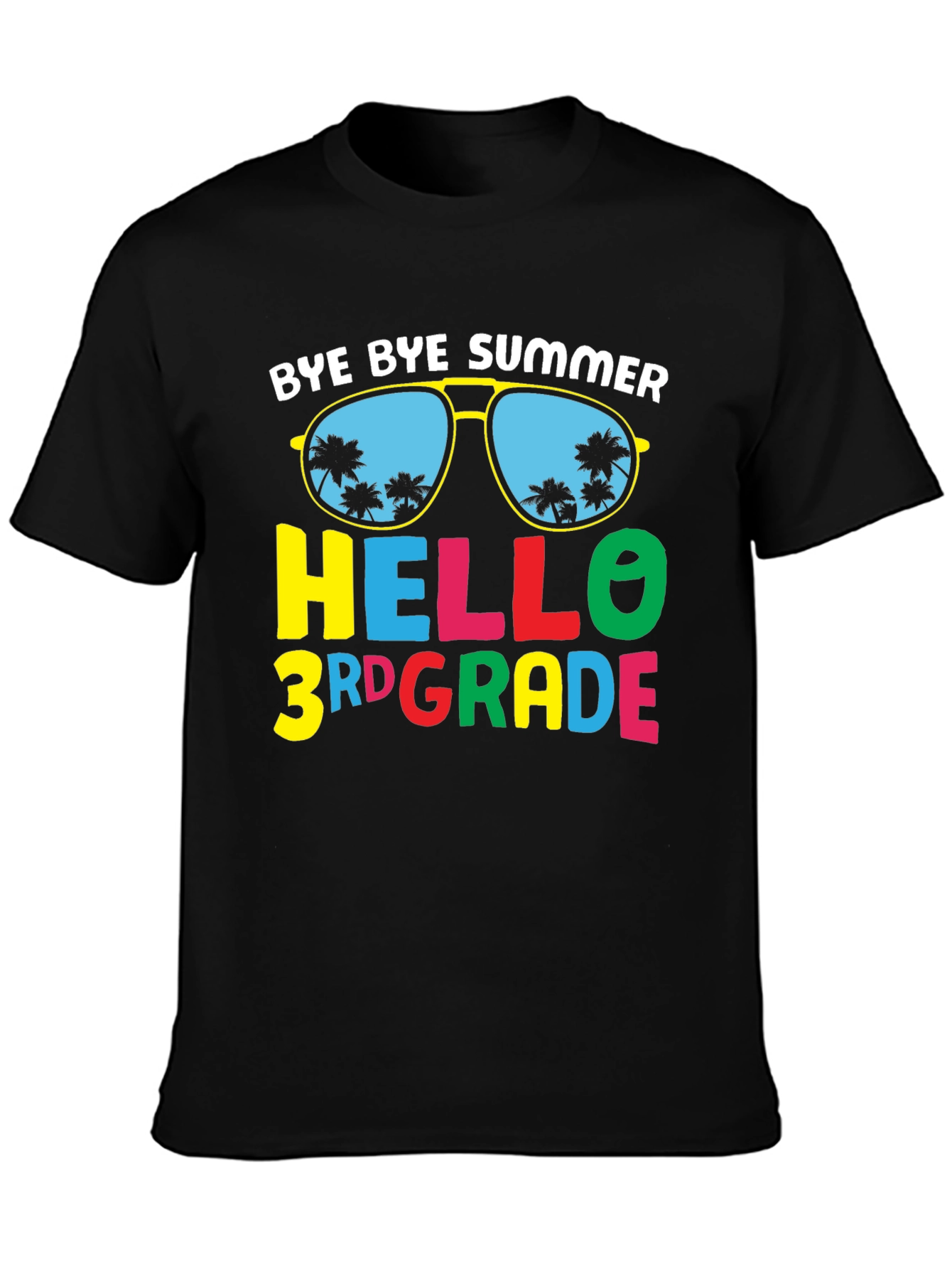 Bye Bye Summer Hello 3rd Grade T-Shirt