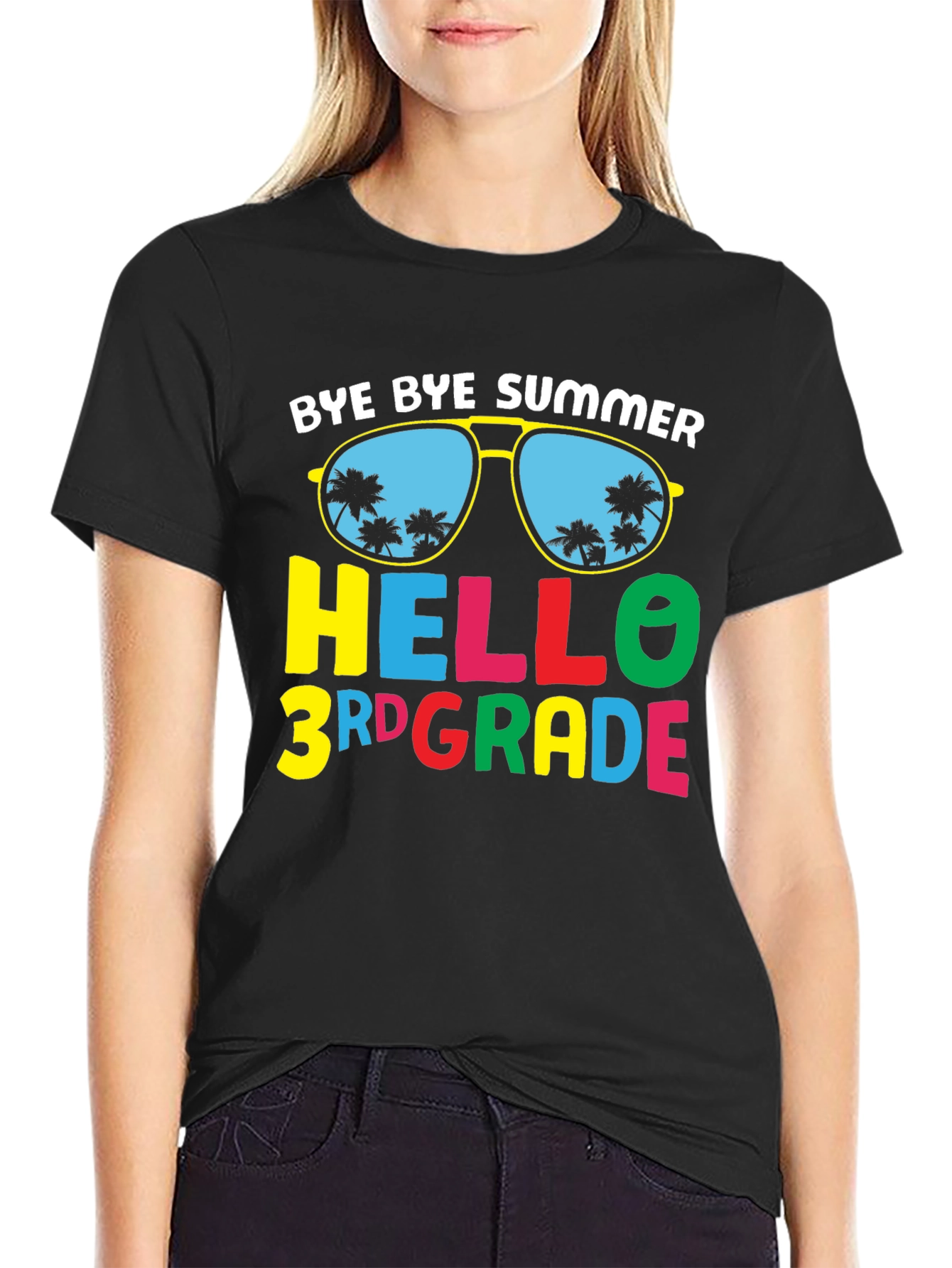 Bye Bye Summer Hello 3rd Grade T-Shirt