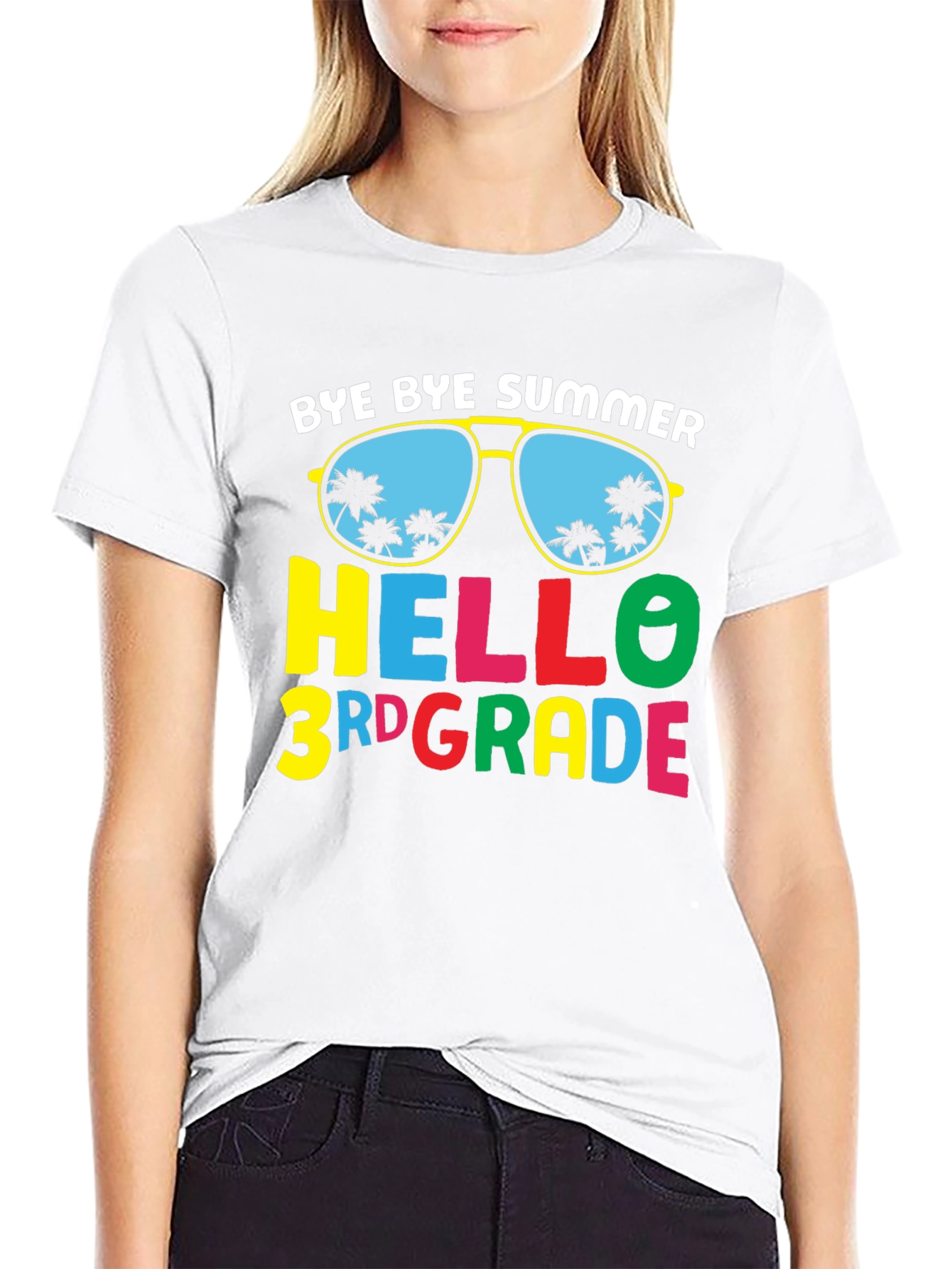 Bye Bye Summer Hello 3rd Grade T-Shirt
