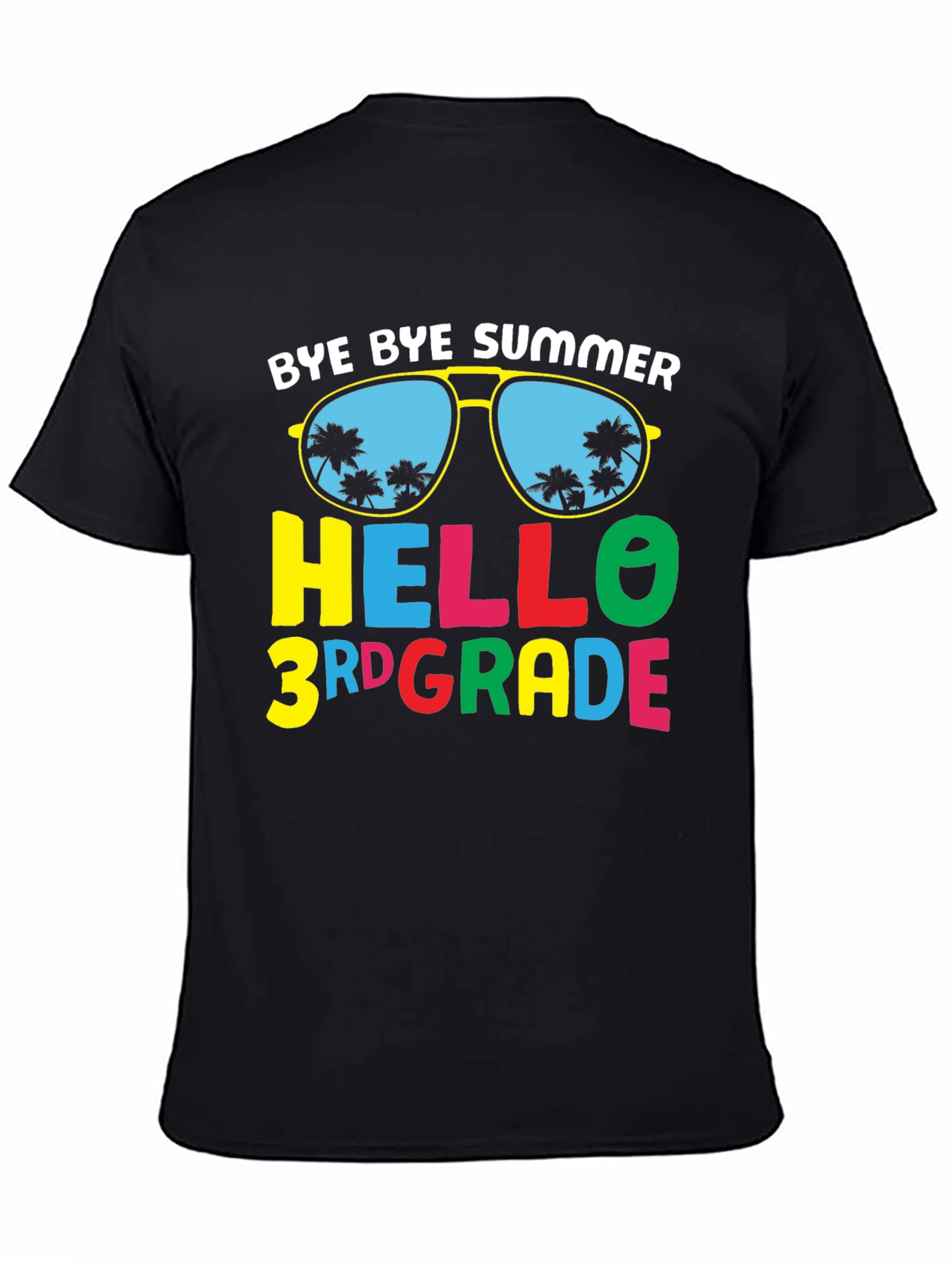 Bye Bye Summer Hello 3rd Grade T-Shirt
