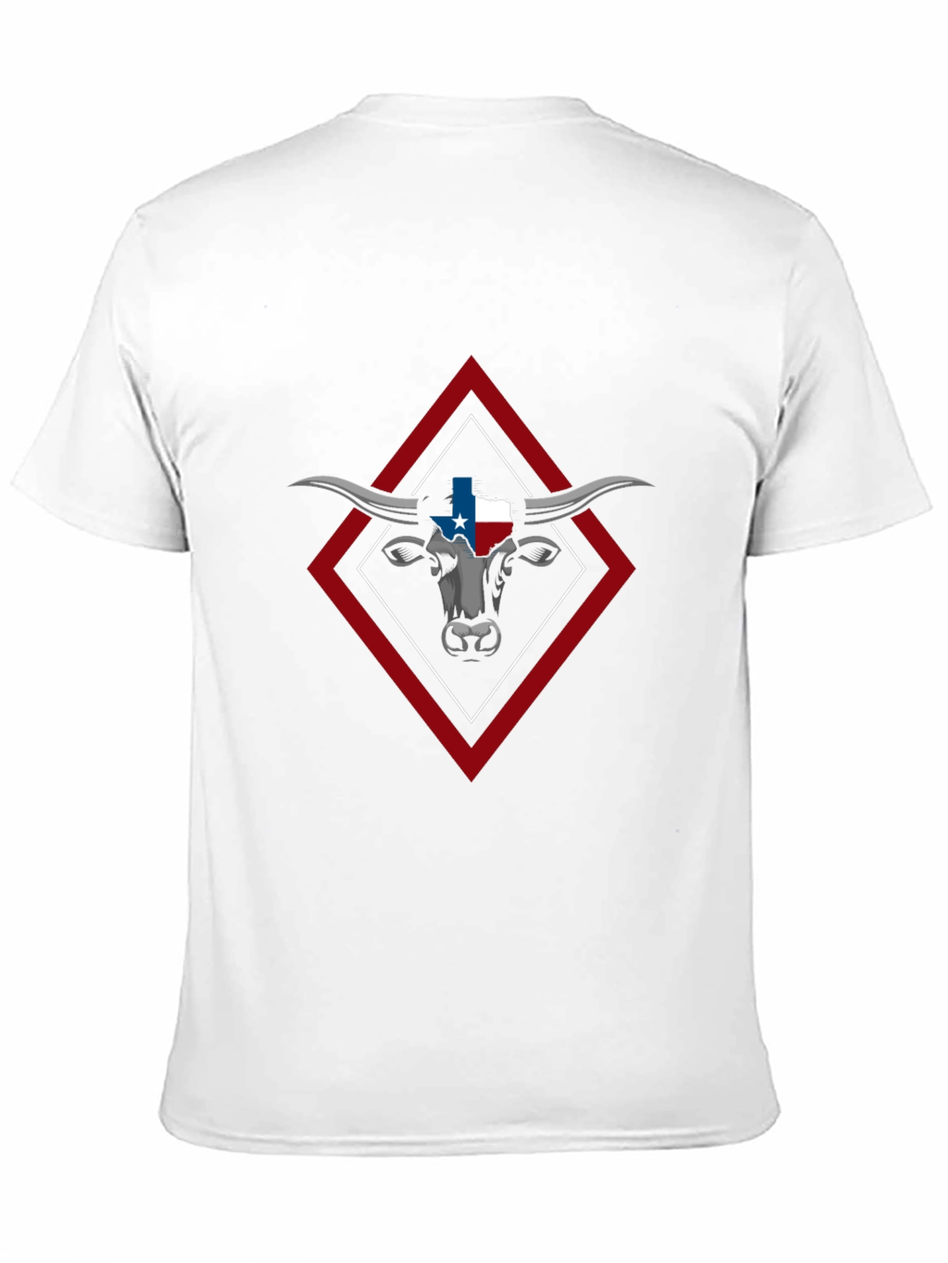 Texas Bull Graphic Tee - Mens Black T-Shirt