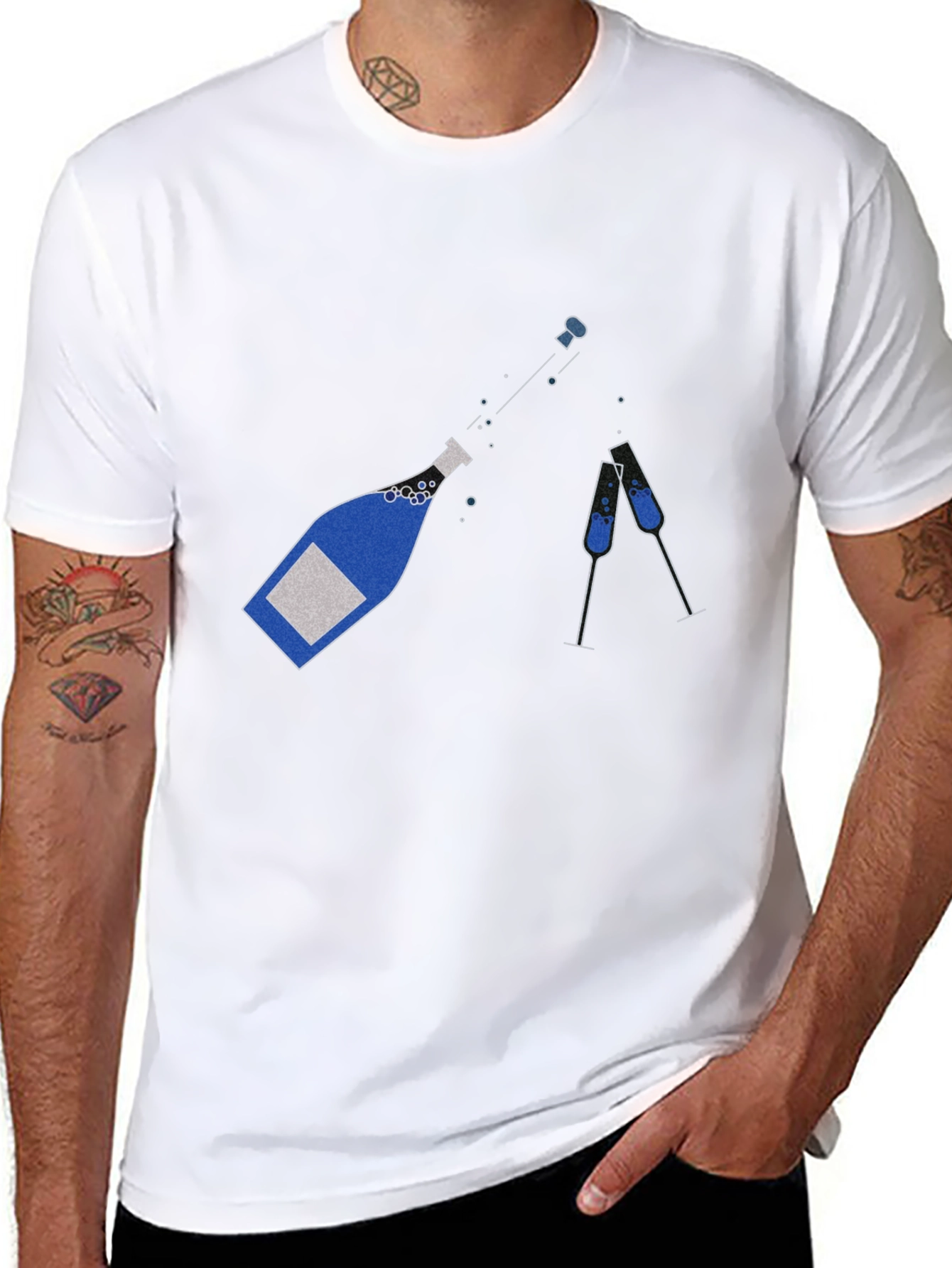 Celebration Graphic Tee - Black
