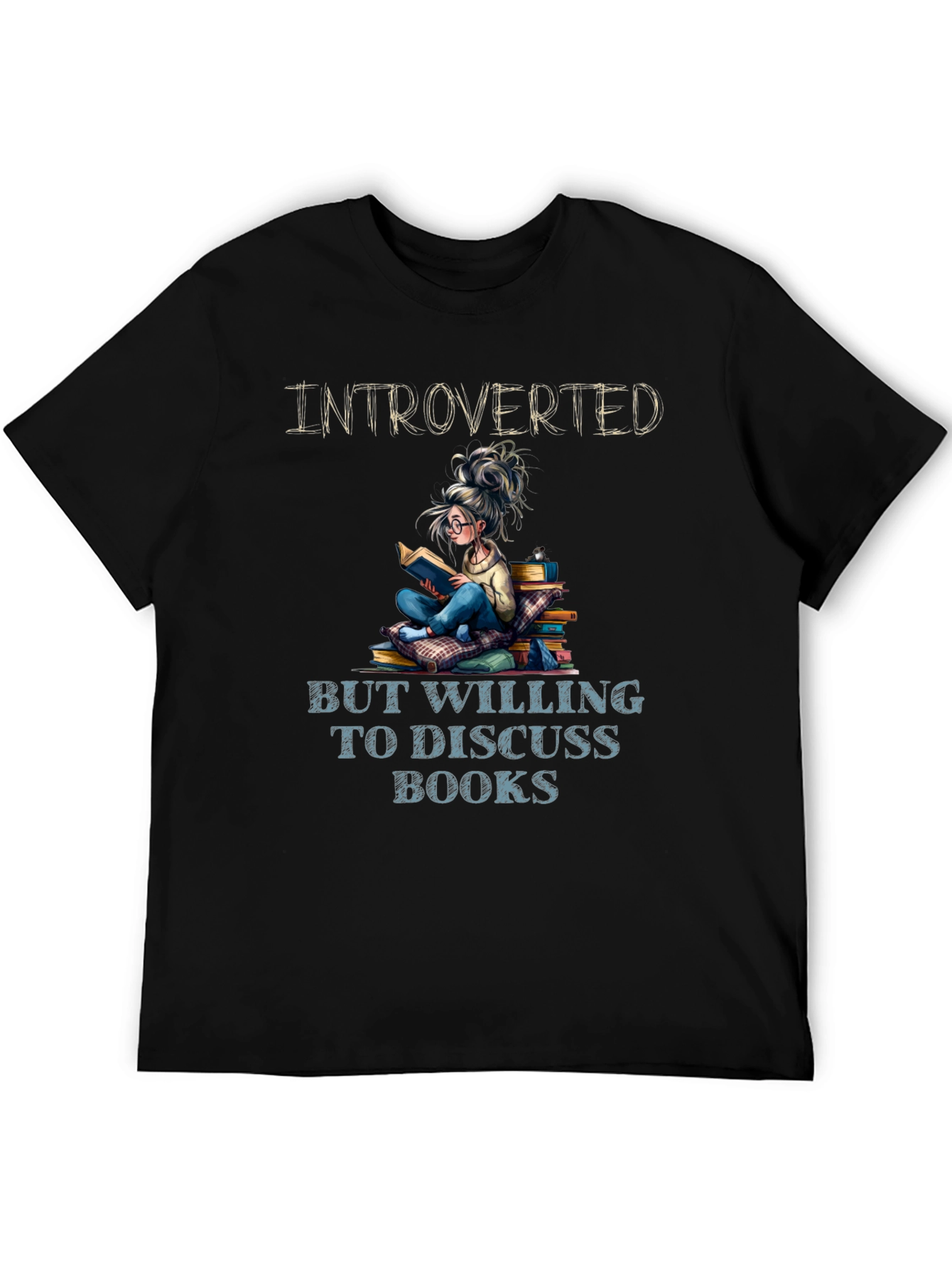 Introverted Book Lover T-Shirt