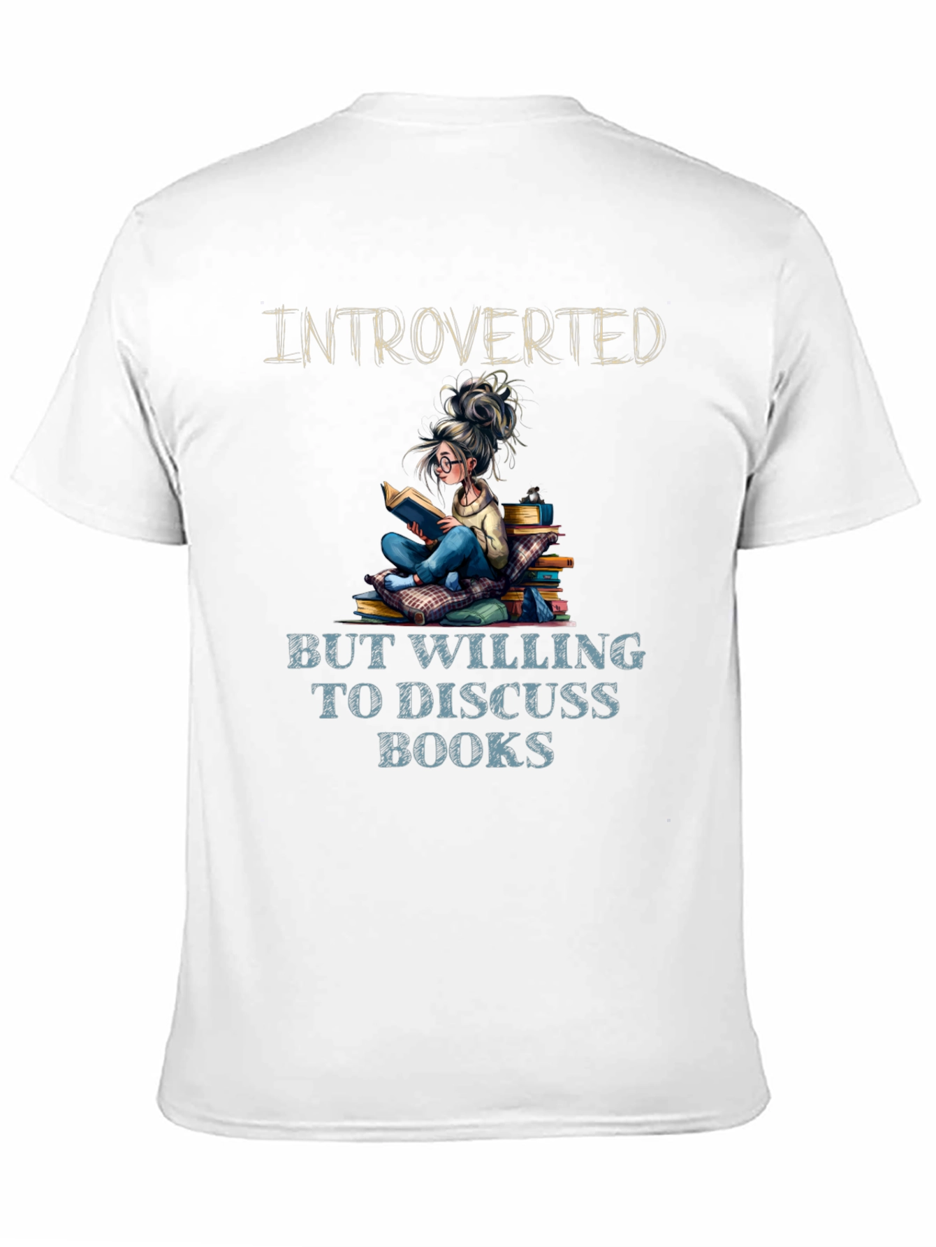 Introverted Book Lover T-Shirt