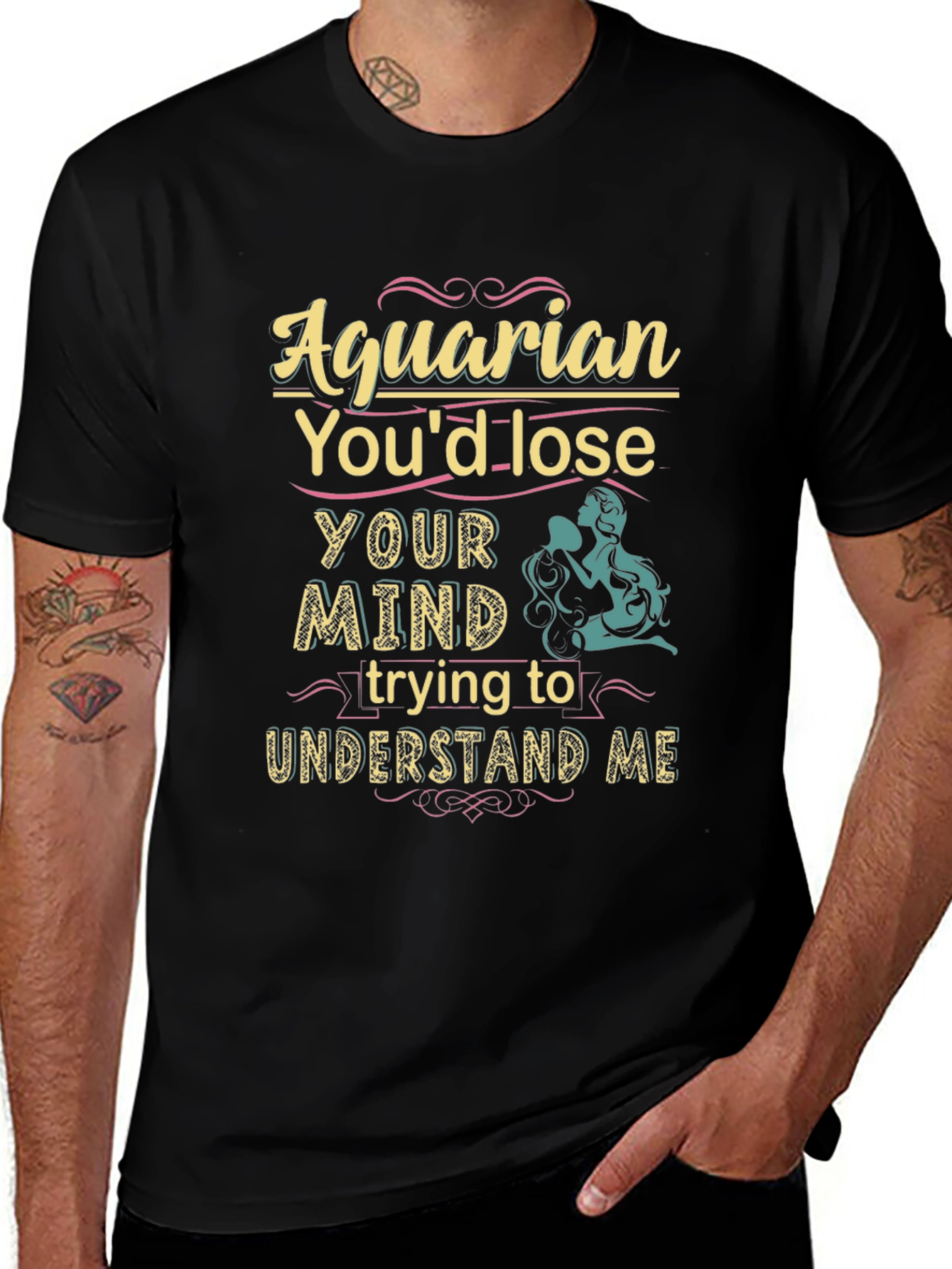 Aquarian Zodiac T-Shirt - Lose Your Mind