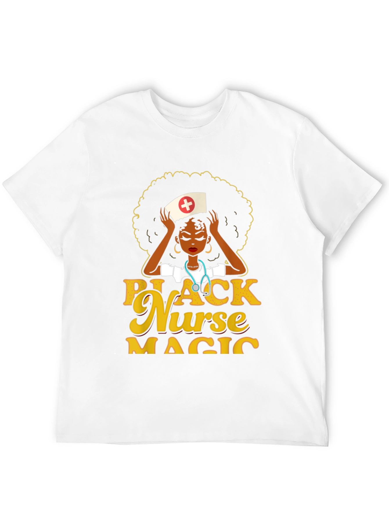 Black Nurse Magic T-Shirt
