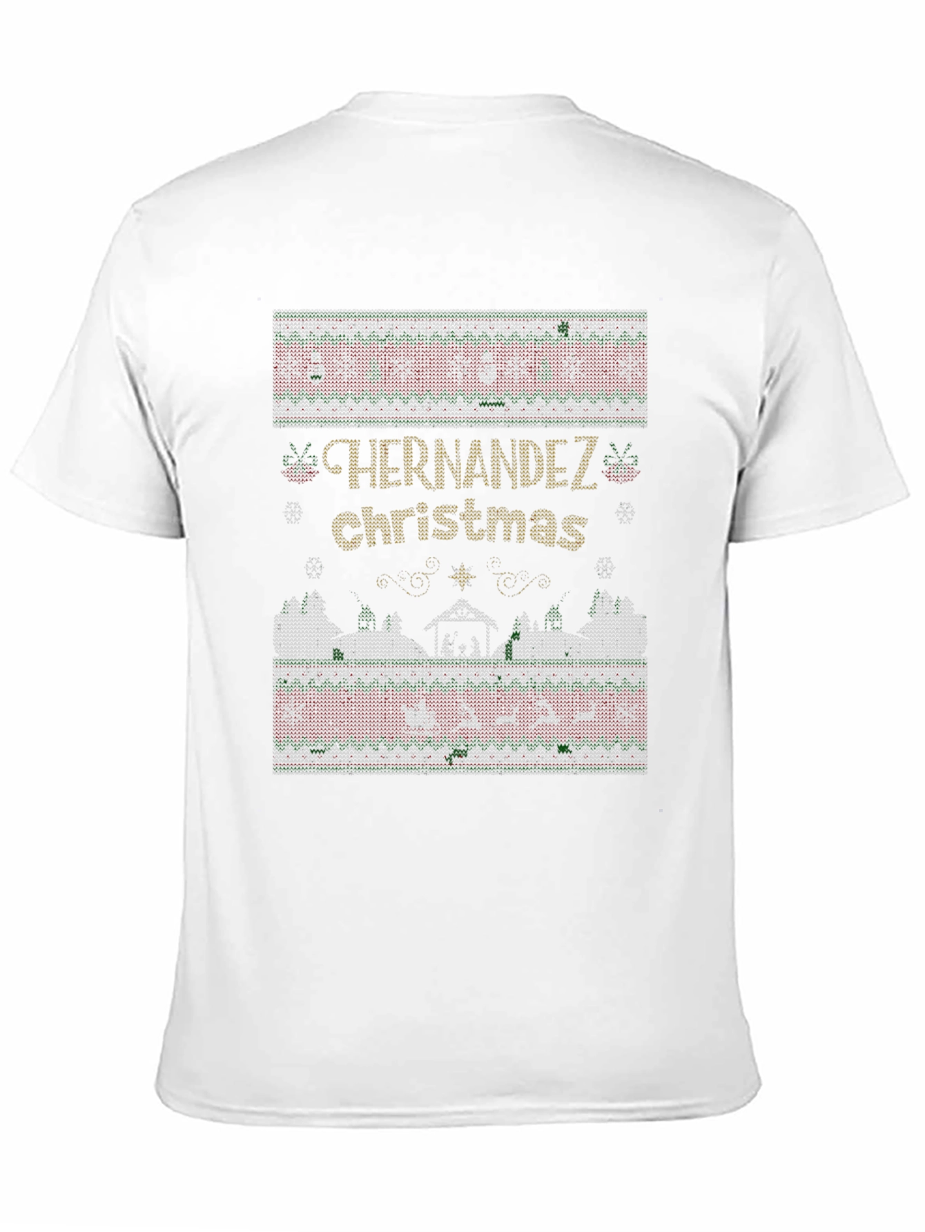 Hernandez Christmas Family Ugly Sweater T-Shirt
