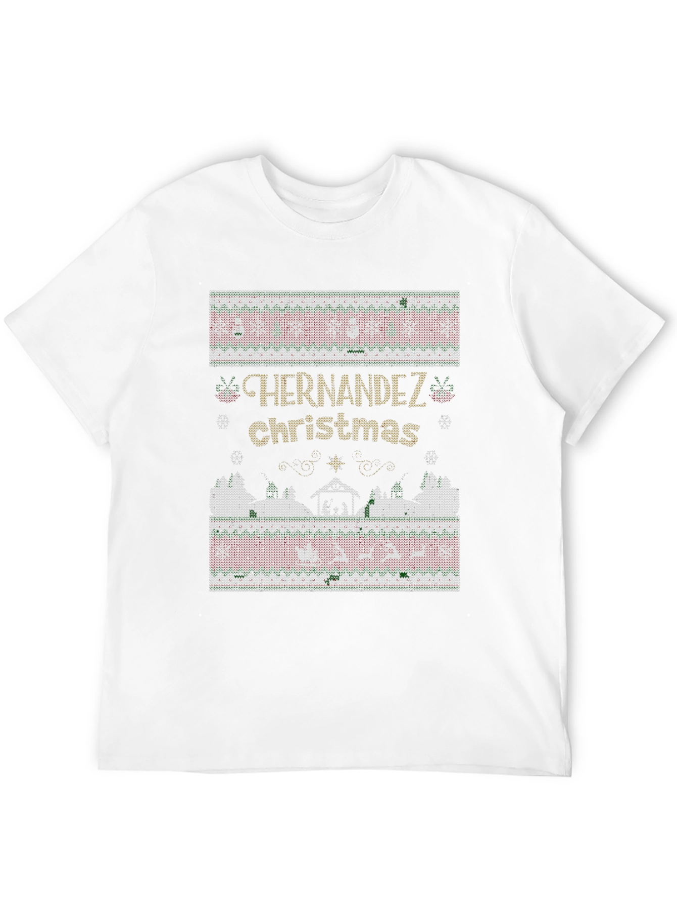 Hernandez Christmas Family Ugly Sweater T-Shirt