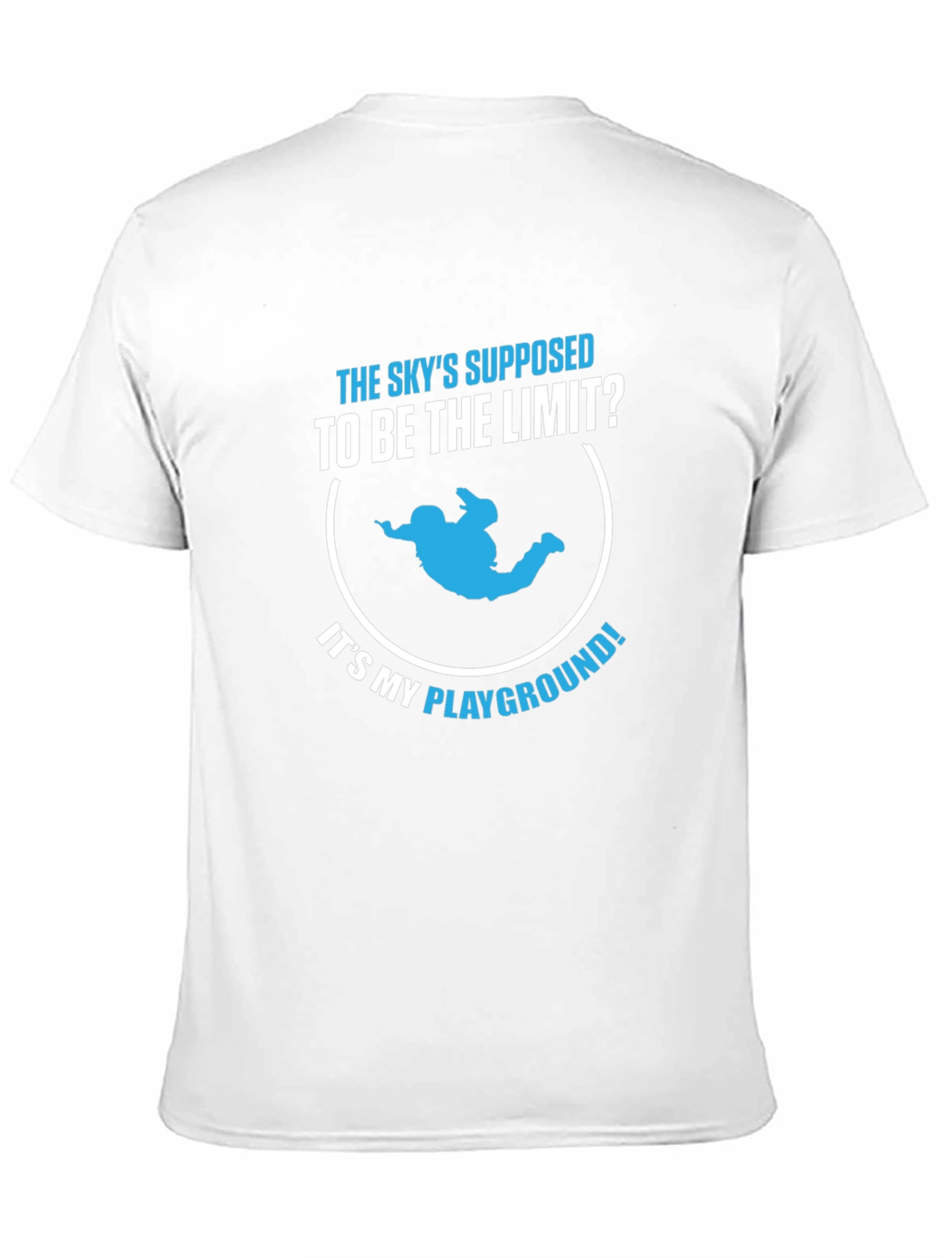 Skydiving Playground Black T-Shirt