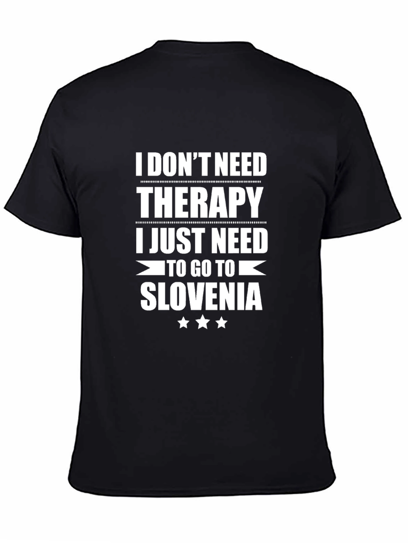 Funny Slovenia Therapy T-Shirt