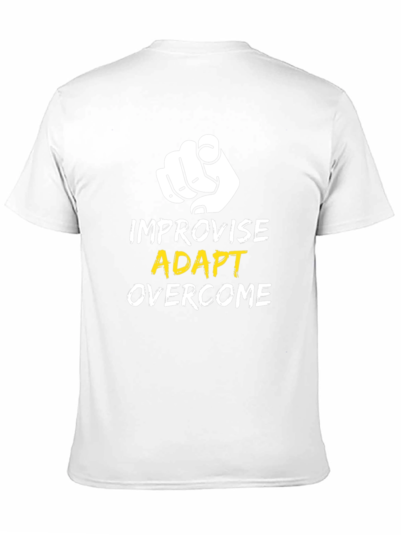 Improvise Adapt Overcome Graphic Tee - Black