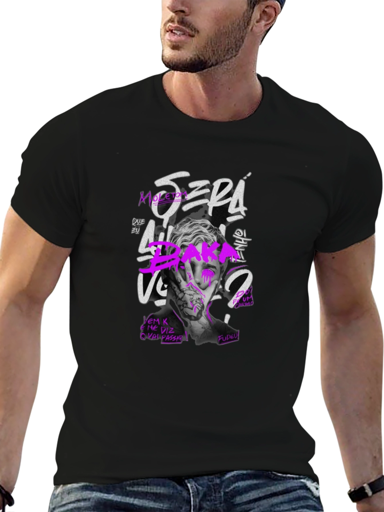Graphic Print T-Shirt - Urban Style