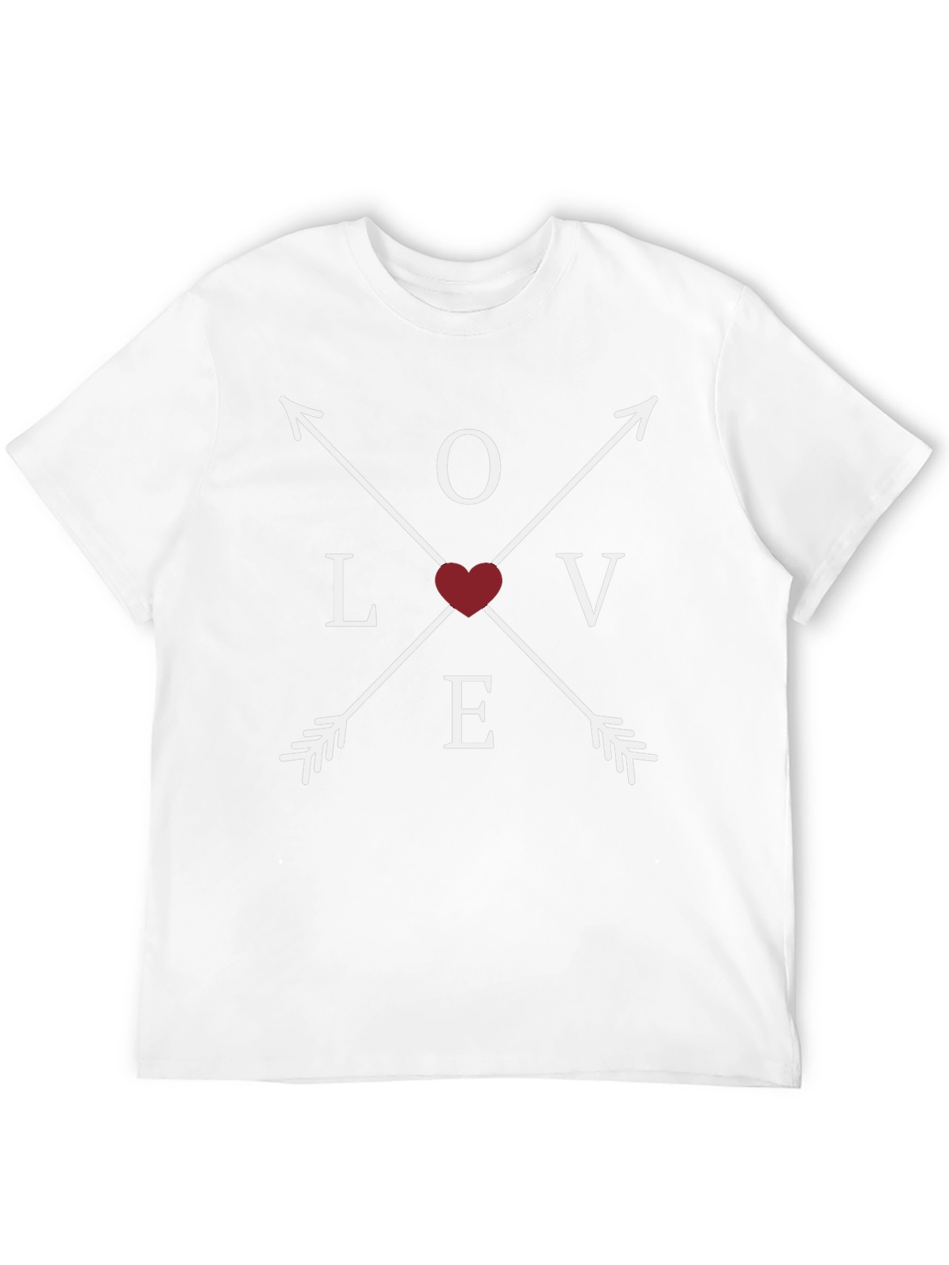 Love Arrows Graphic Tee - Valentines Day Gift