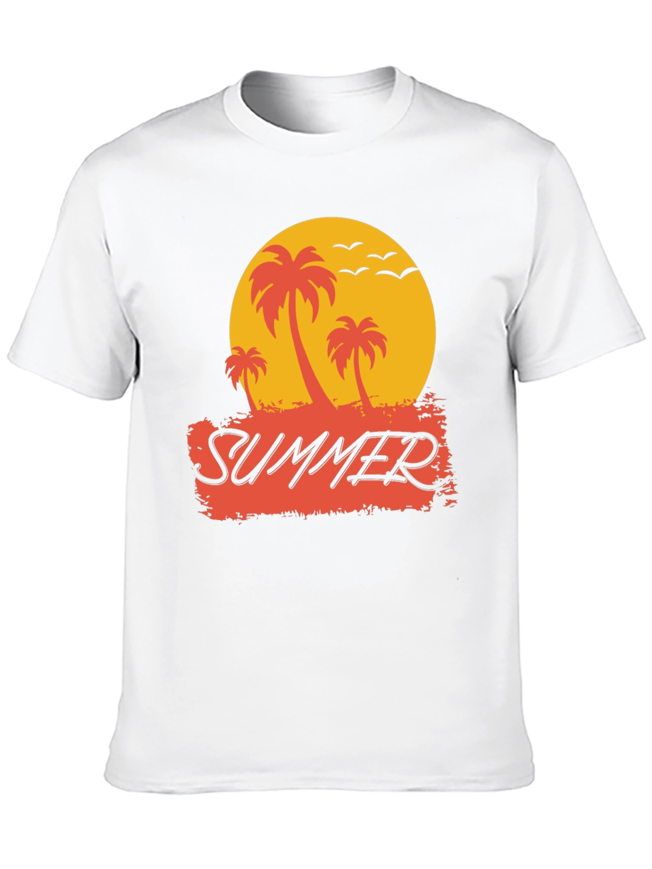 Summer Palm Tree Graphic Tee