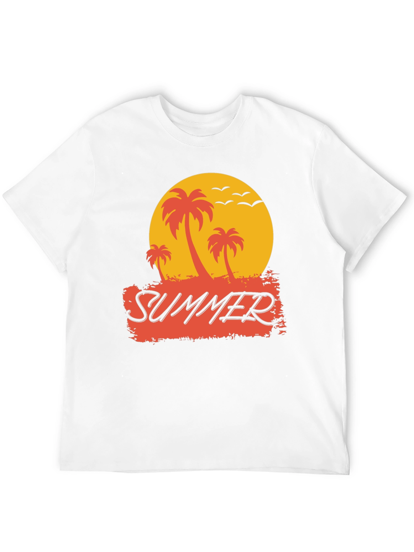 Summer Palm Tree Graphic Tee