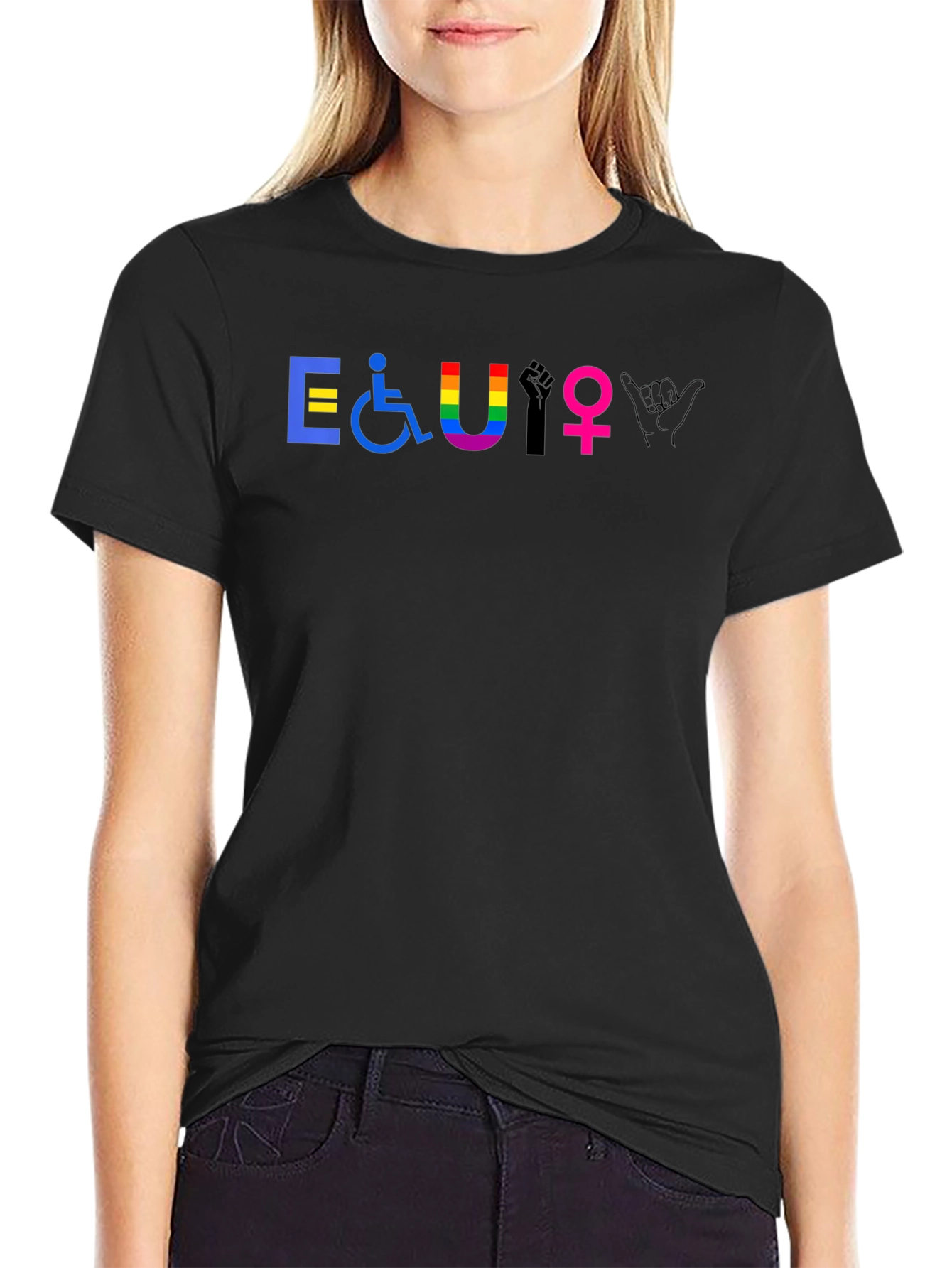 Equality Symbol T-Shirt LGBTQ+ Empowerment Tee