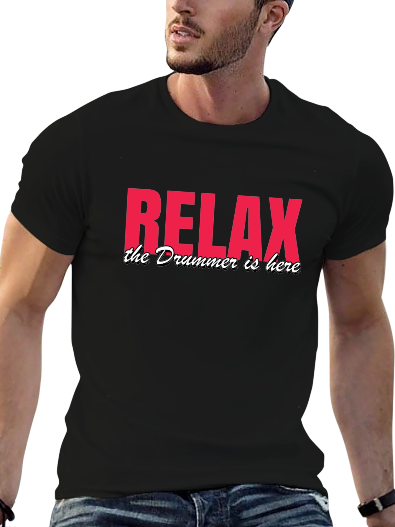 Relax The Drummer Is Here T-Shirt
