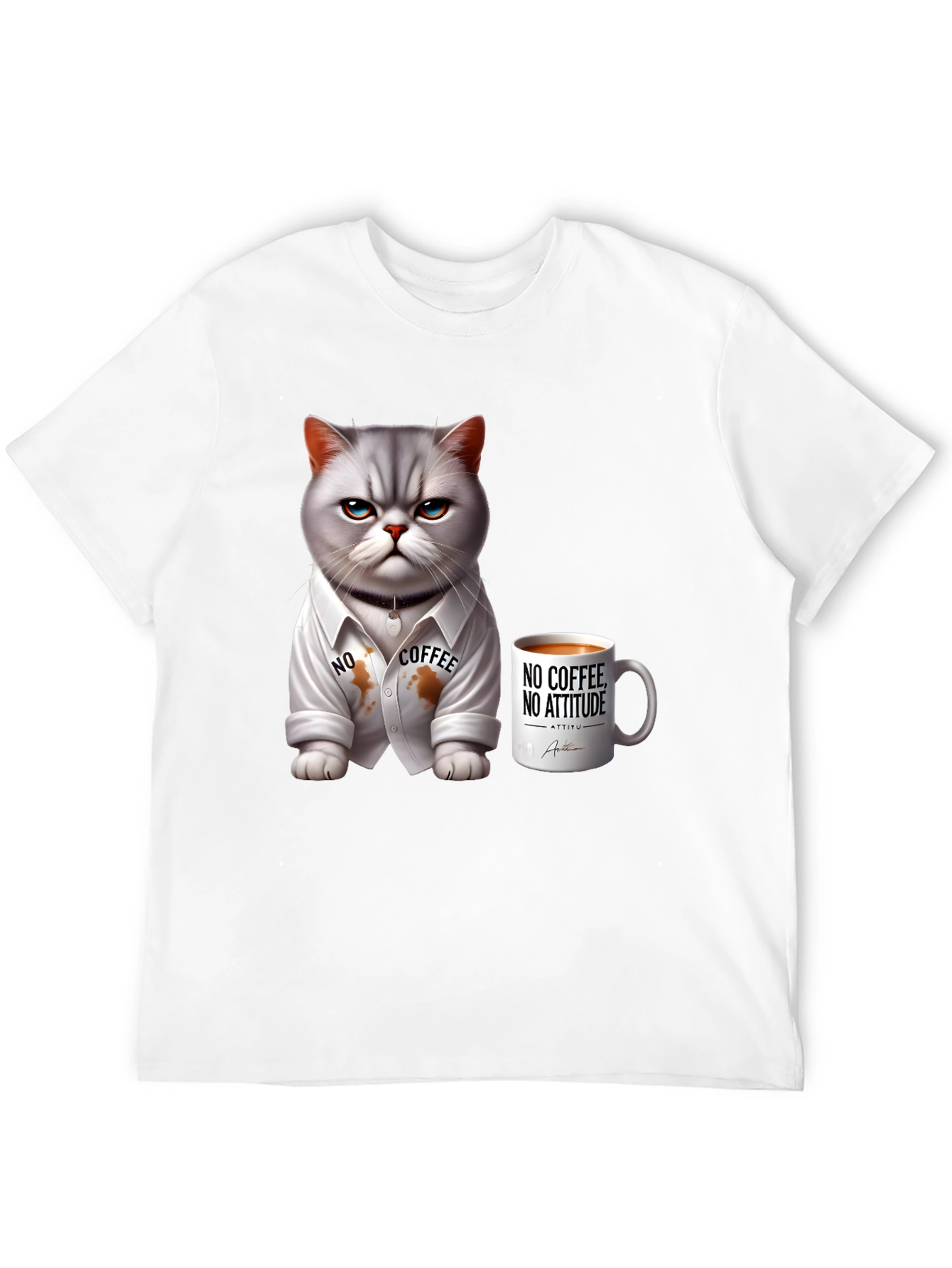 Grumpy Cat Coffee Lover T-Shirt