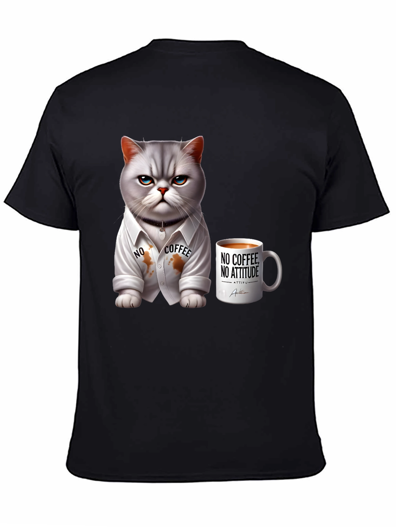 Grumpy Cat Coffee Lover T-Shirt
