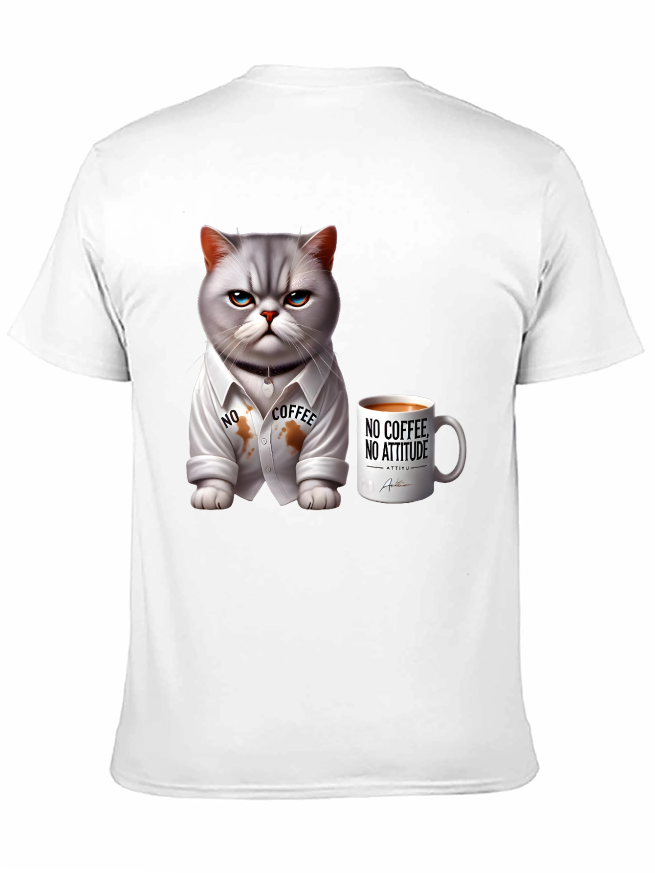 Grumpy Cat Coffee Lover T-Shirt