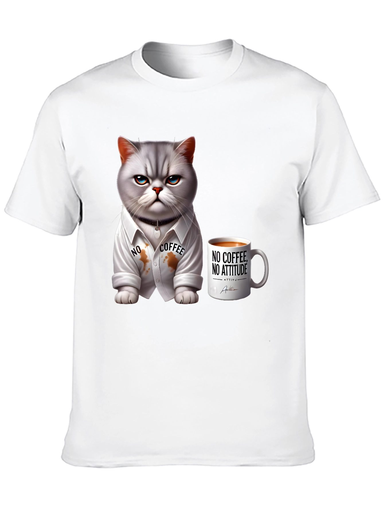 Grumpy Cat Coffee Lover T-Shirt
